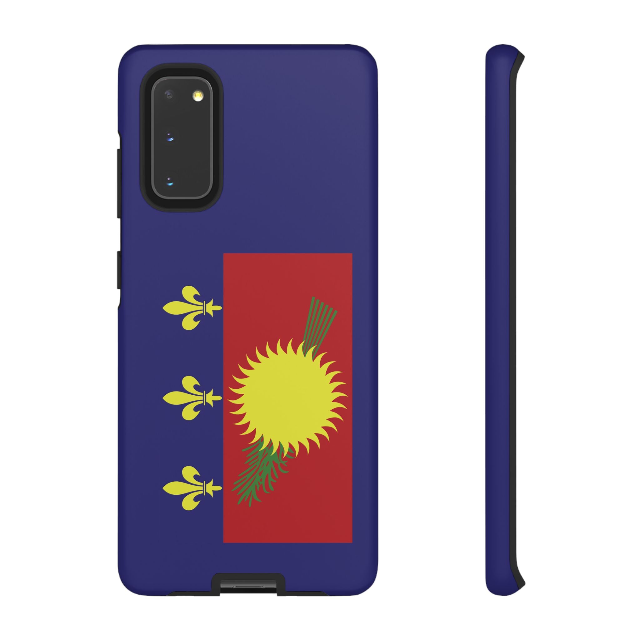 Guadeloupe Flag 2 Tough Phone Case - Irie Blues Boutique