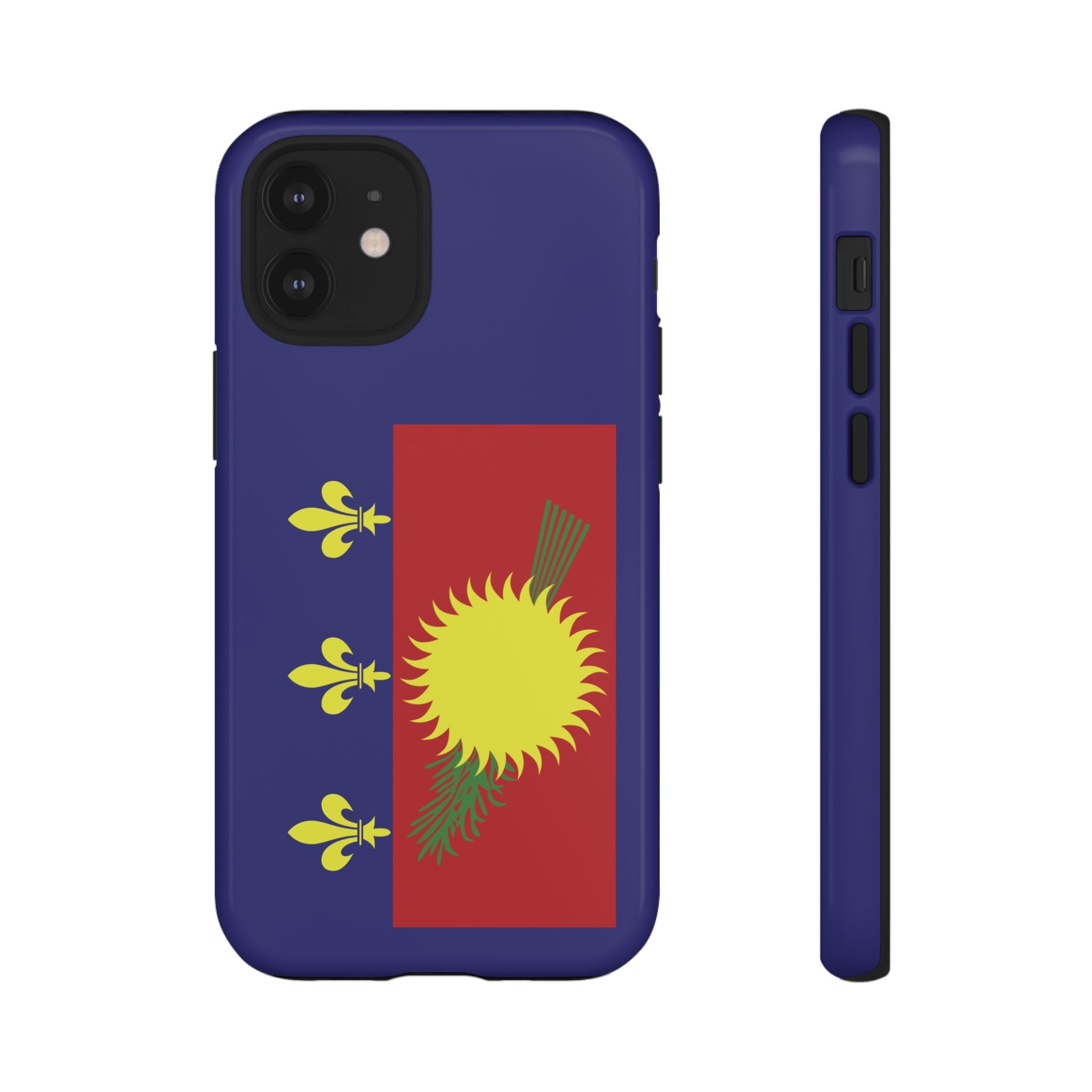 Guadeloupe Flag 2 Tough Phone Case - Irie Blues Boutique