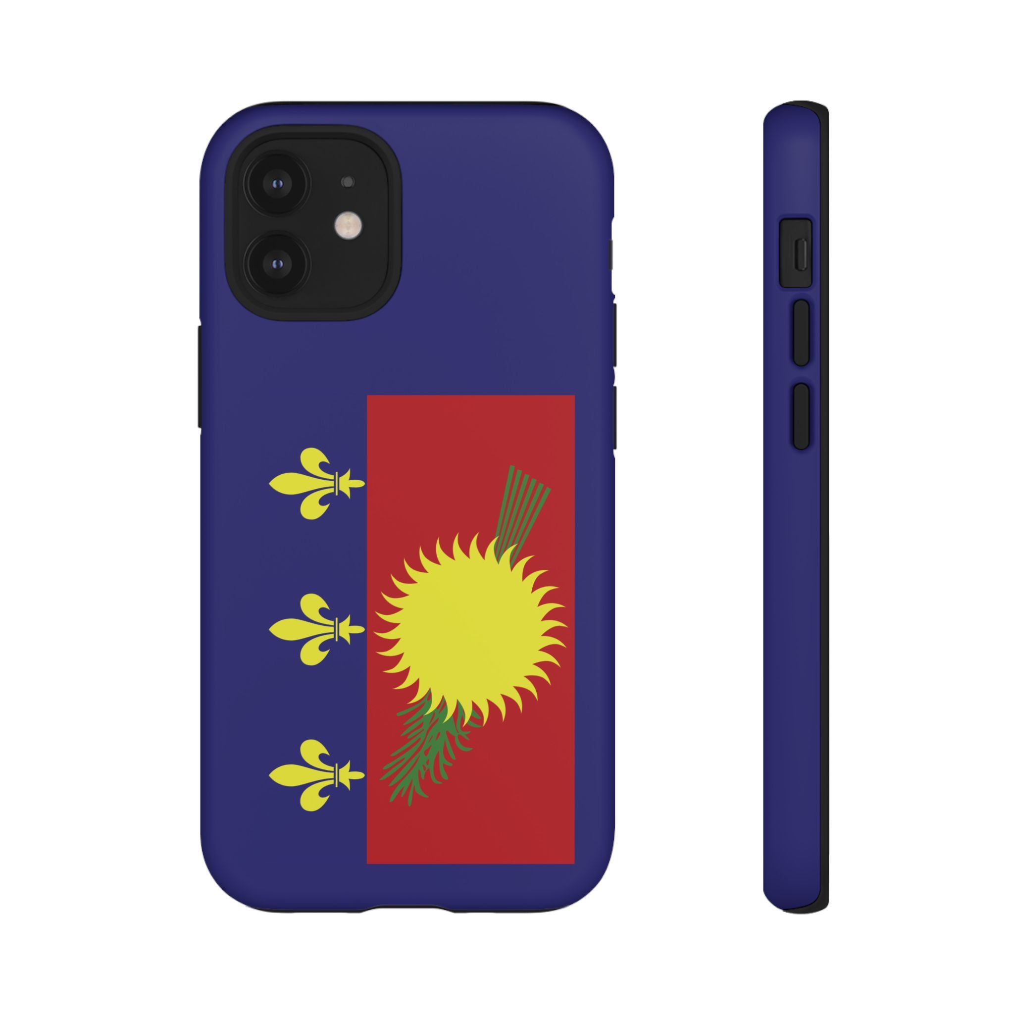 Guadeloupe Flag 2 Tough Phone Case - Irie Blues Boutique