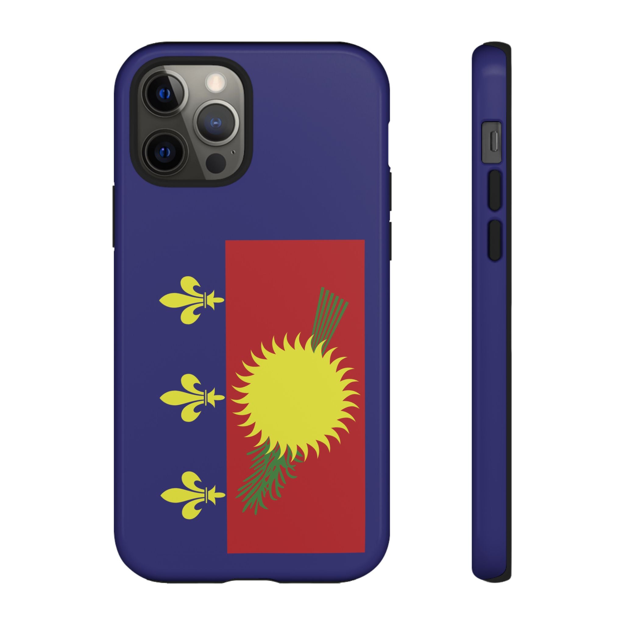 Guadeloupe Flag 2 Tough Phone Case - Irie Blues Boutique