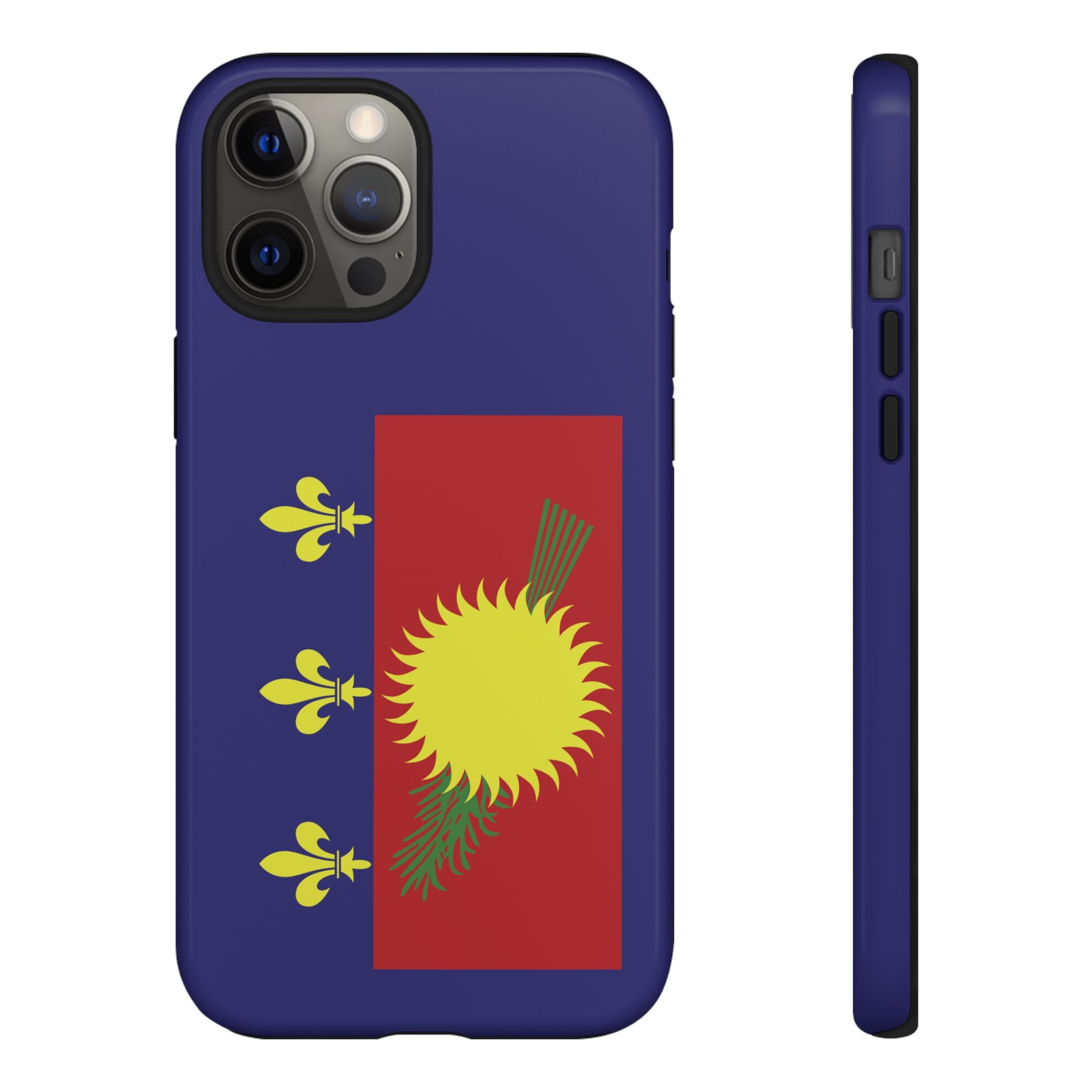 Guadeloupe Flag 2 Tough Phone Case - Irie Blues Boutique