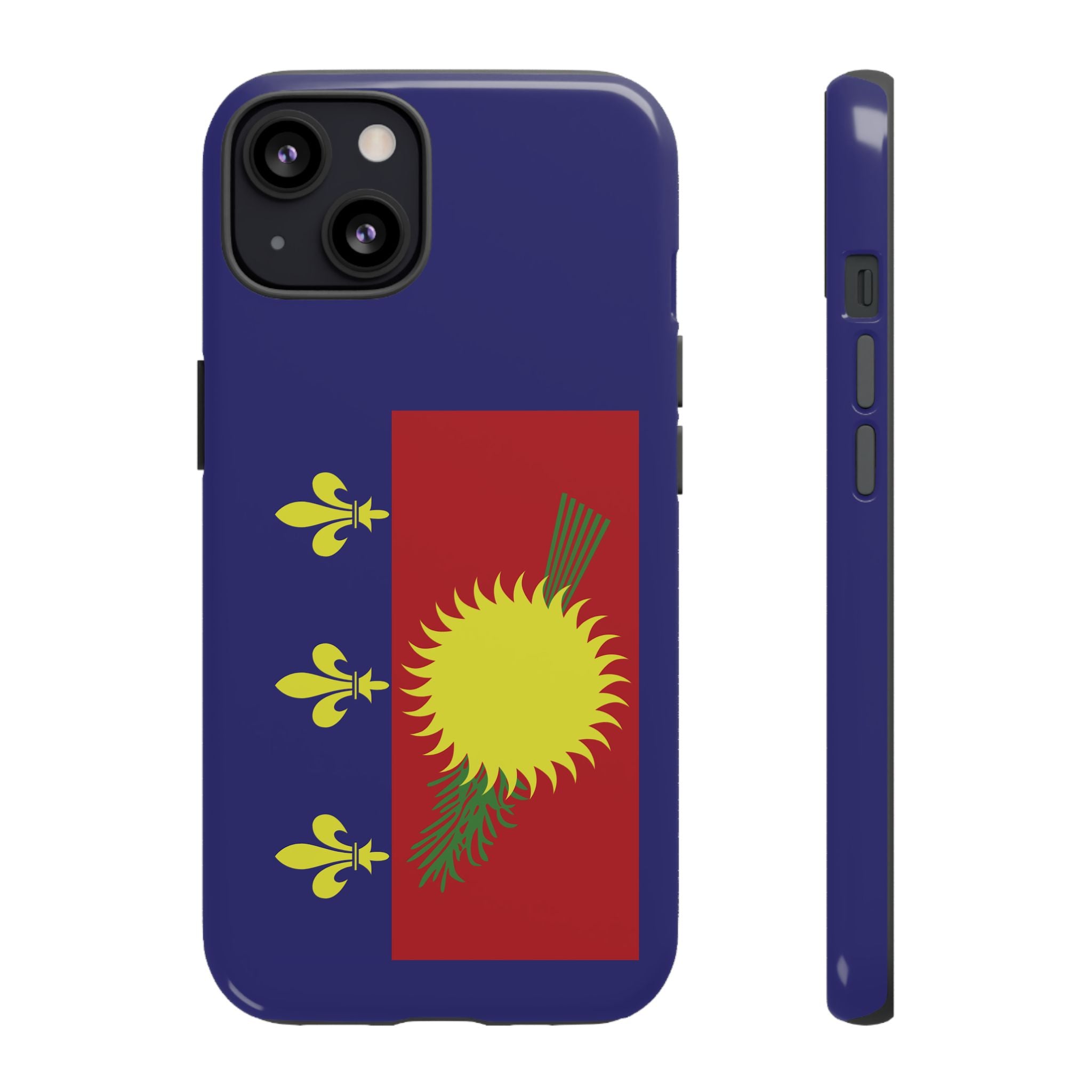 Guadeloupe Flag 2 Tough Phone Case - Irie Blues Boutique
