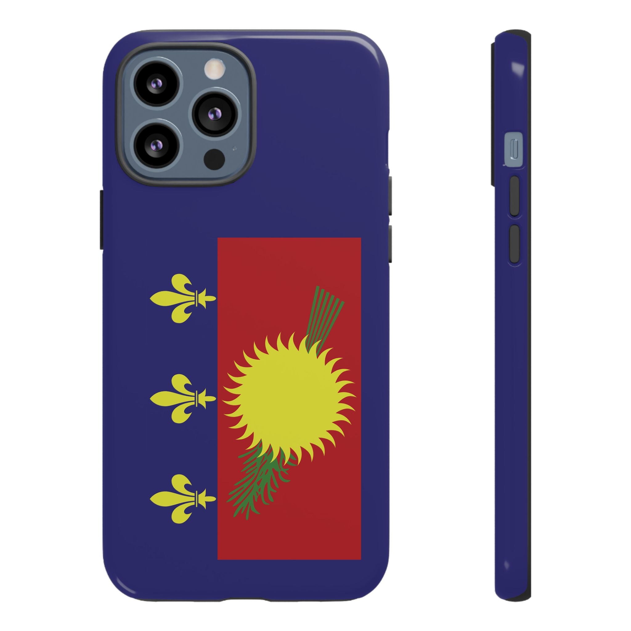 Guadeloupe Flag 2 Tough Phone Case - Irie Blues Boutique