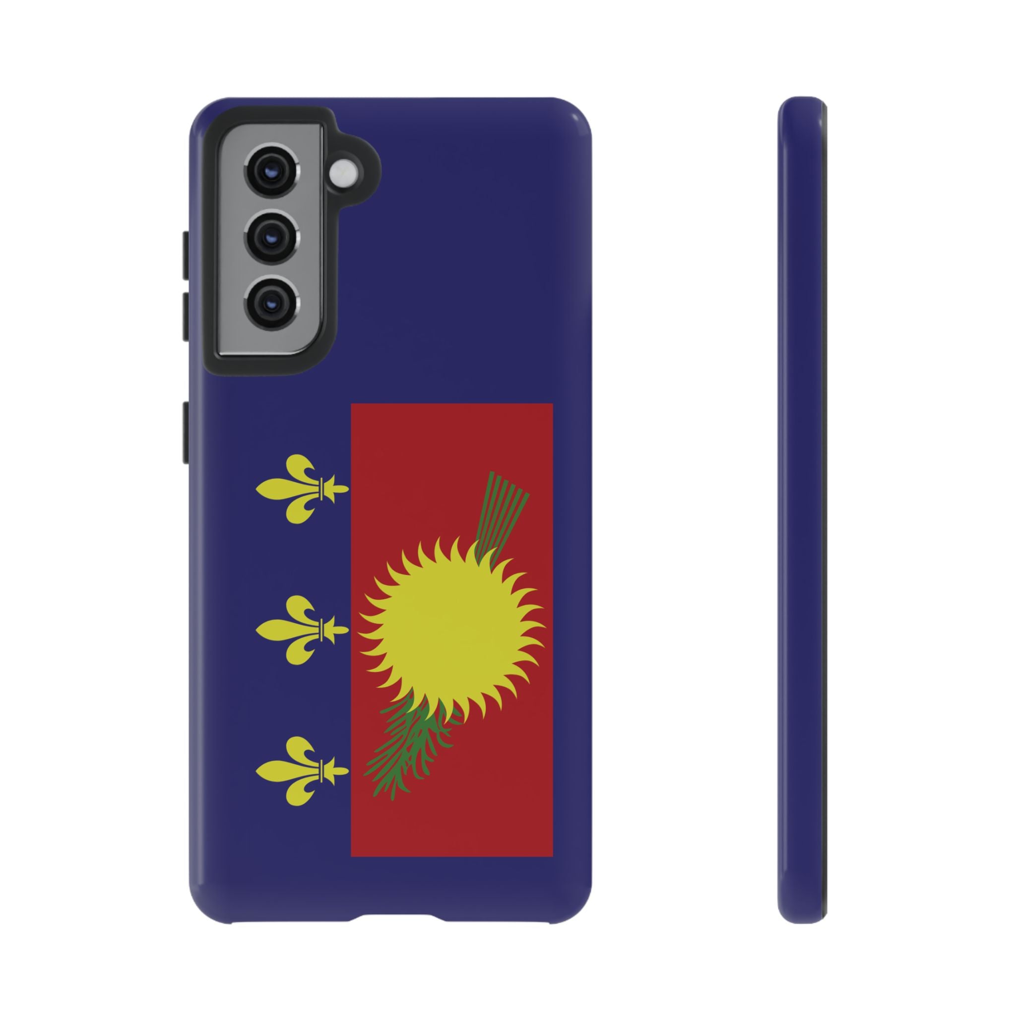 Guadeloupe Flag 2 Tough Phone Case - Irie Blues Boutique