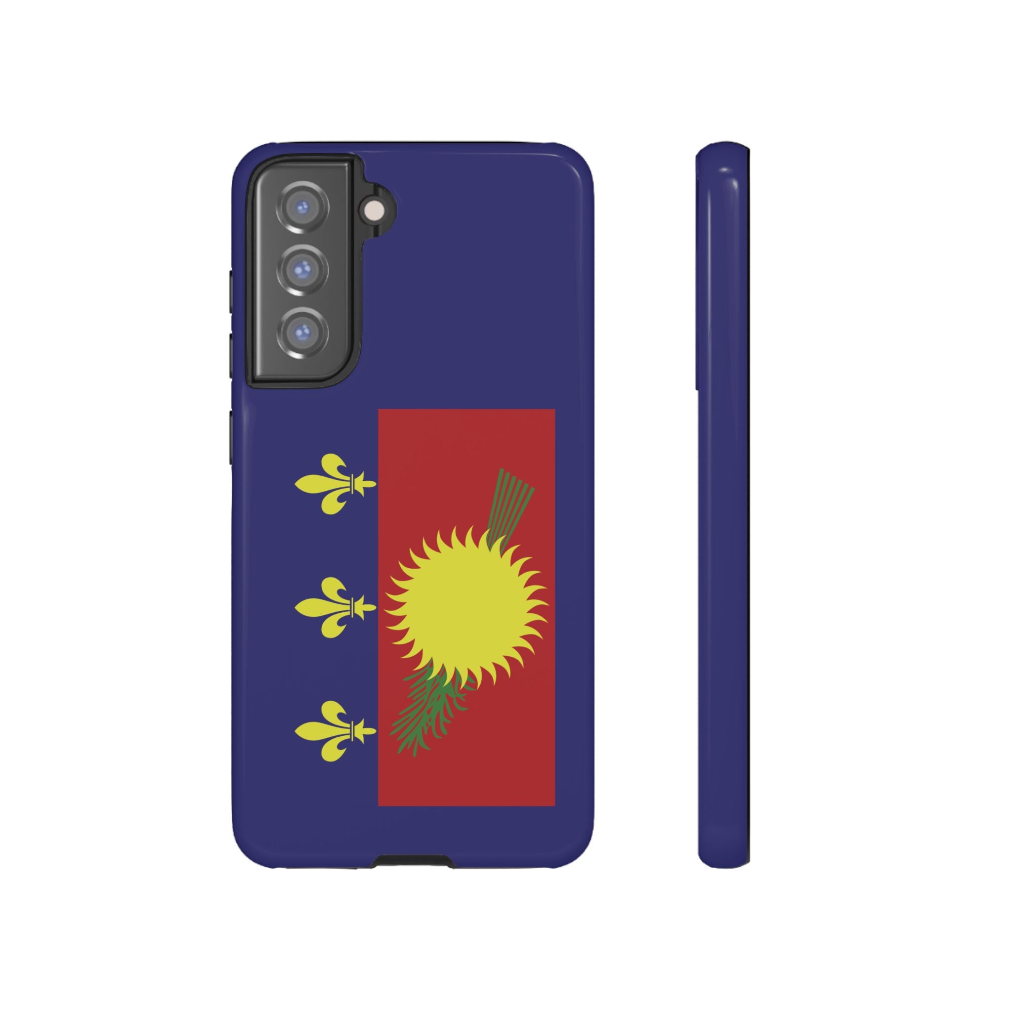 Guadeloupe Flag 2 Tough Phone Case - Irie Blues Boutique