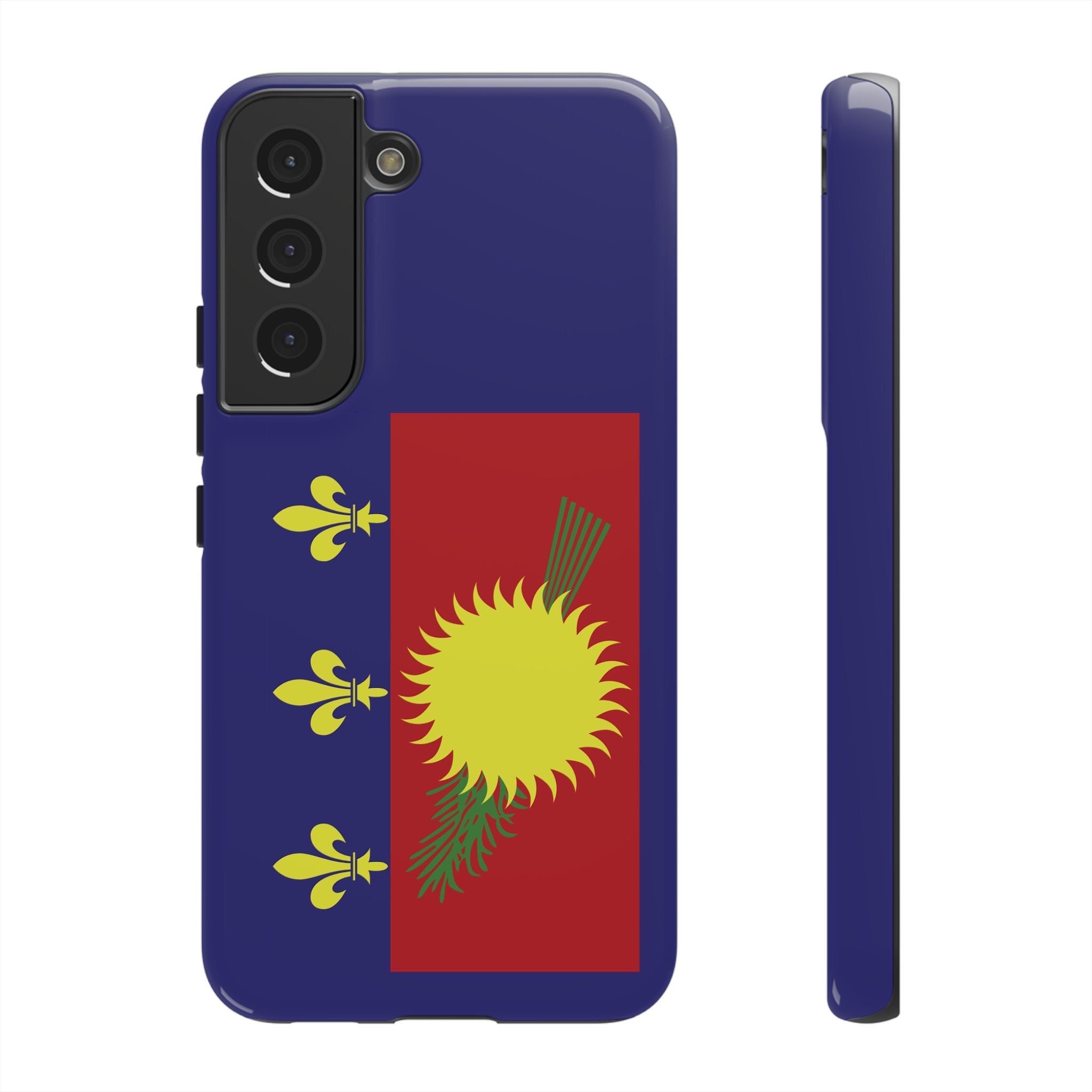 Guadeloupe Flag 2 Tough Phone Case - Irie Blues Boutique