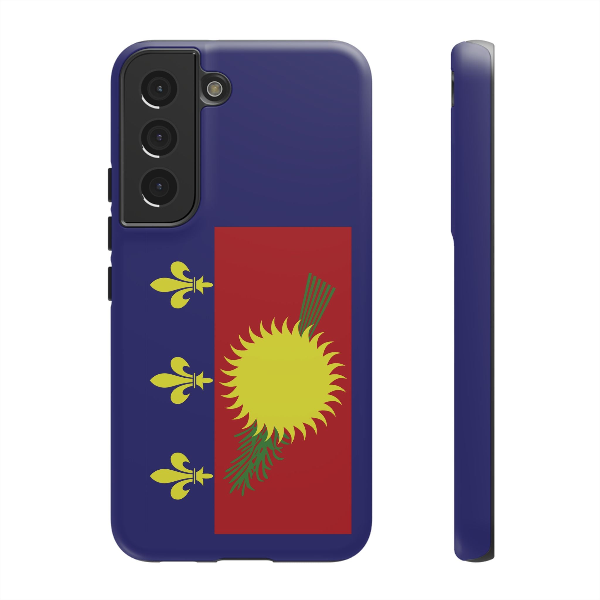 Guadeloupe Flag 2 Tough Phone Case - Irie Blues Boutique