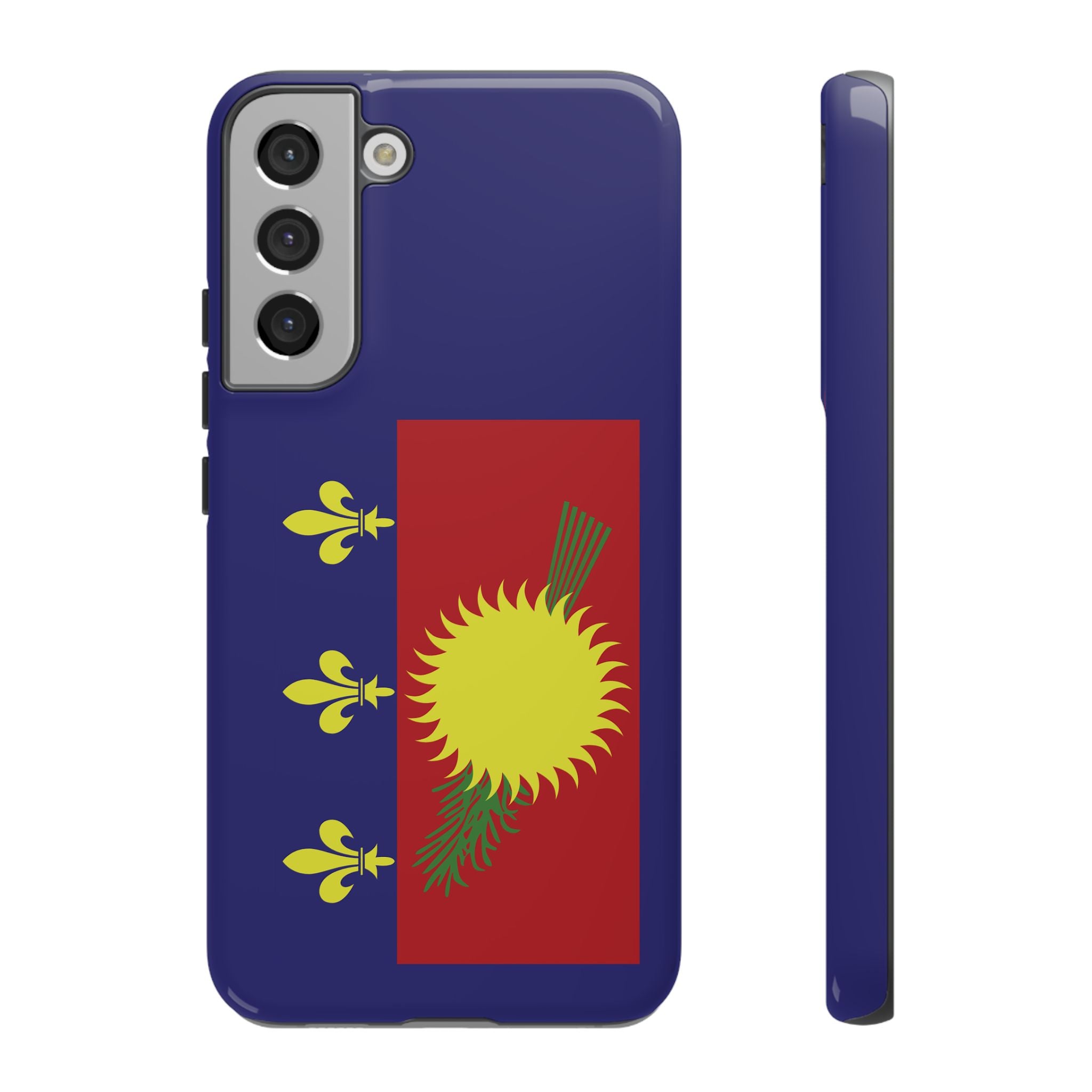 Guadeloupe Flag 2 Tough Phone Case - Irie Blues Boutique