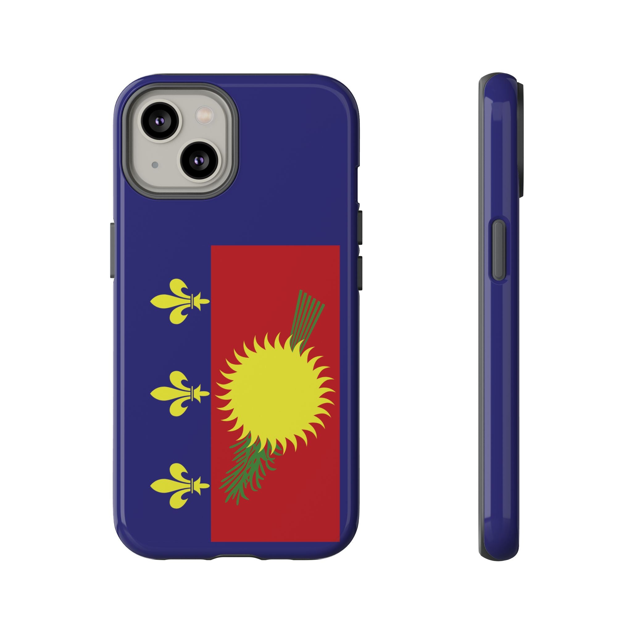 Guadeloupe Flag 2 Tough Phone Case - Irie Blues Boutique