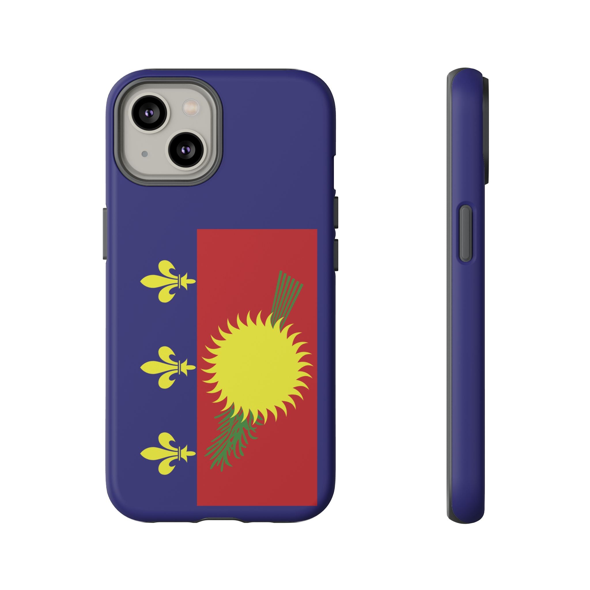 Guadeloupe Flag 2 Tough Phone Case - Irie Blues Boutique