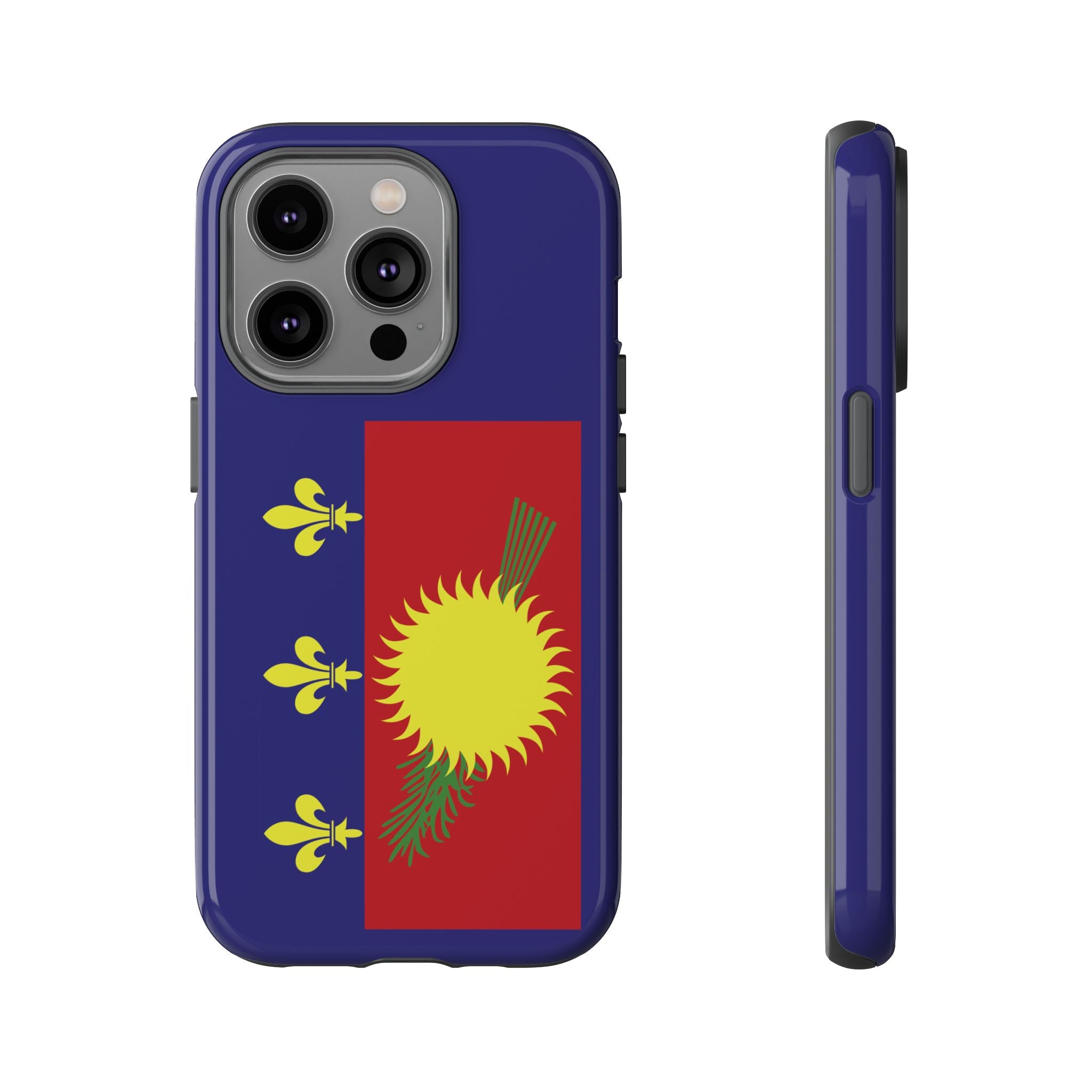 Guadeloupe Flag 2 Tough Phone Case - Irie Blues Boutique