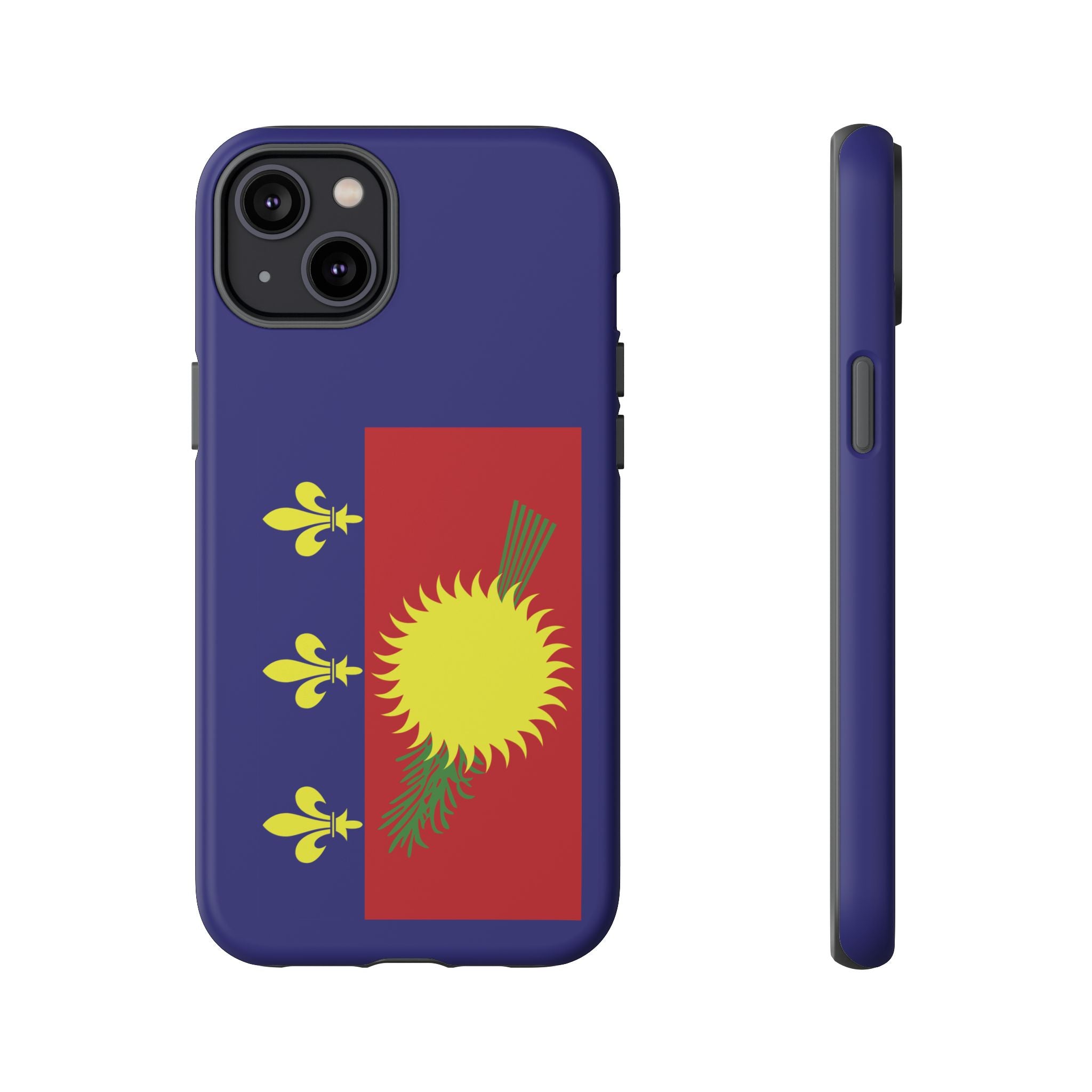 Guadeloupe Flag 2 Tough Phone Case - Irie Blues Boutique