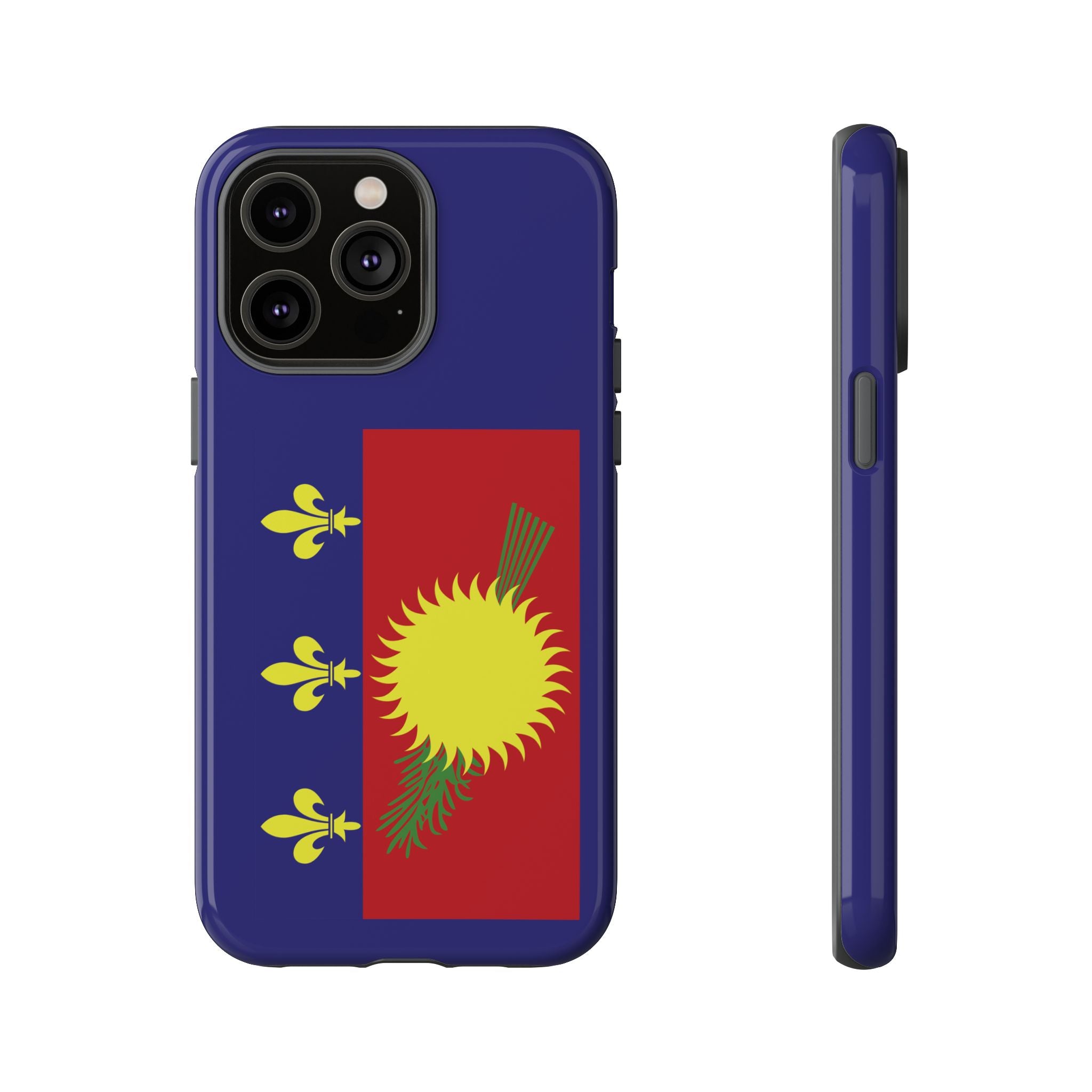 Guadeloupe Flag 2 Tough Phone Case - Irie Blues Boutique