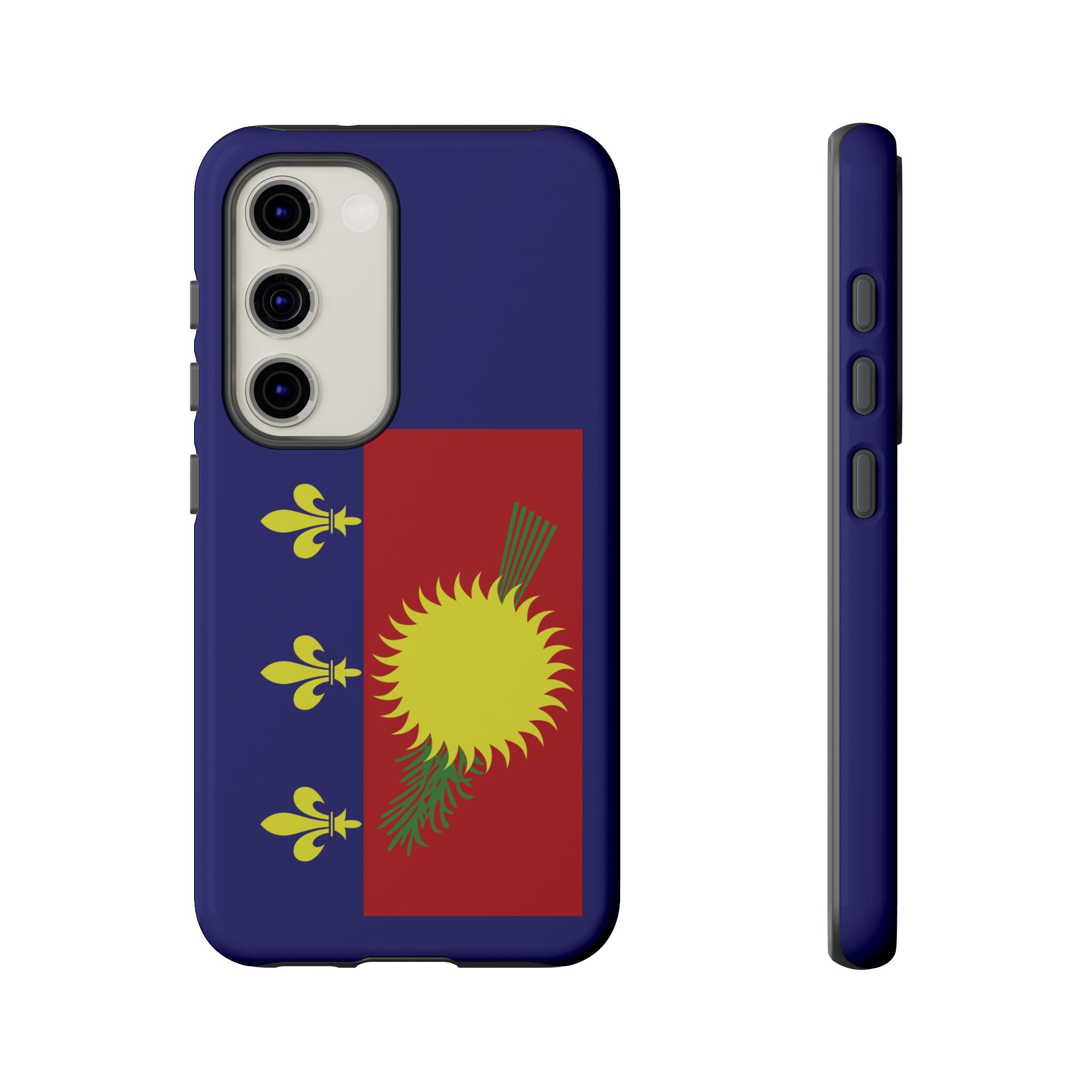 Guadeloupe Flag 2 Tough Phone Case - Irie Blues Boutique