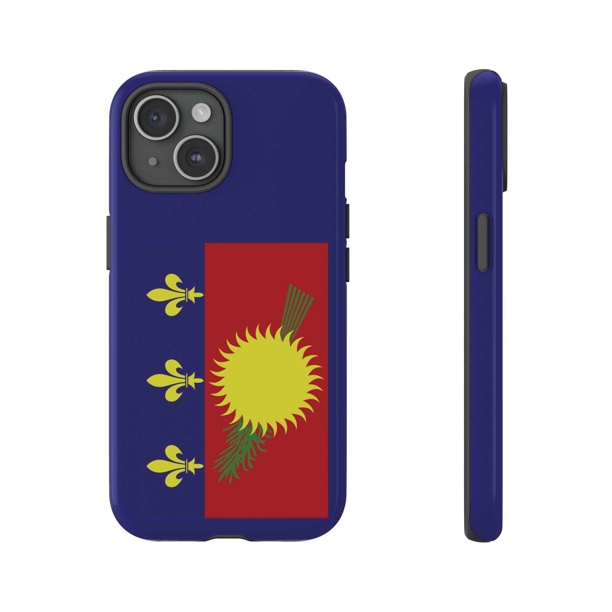 Guadeloupe Flag 2 Tough Phone Case - Irie Blues Boutique