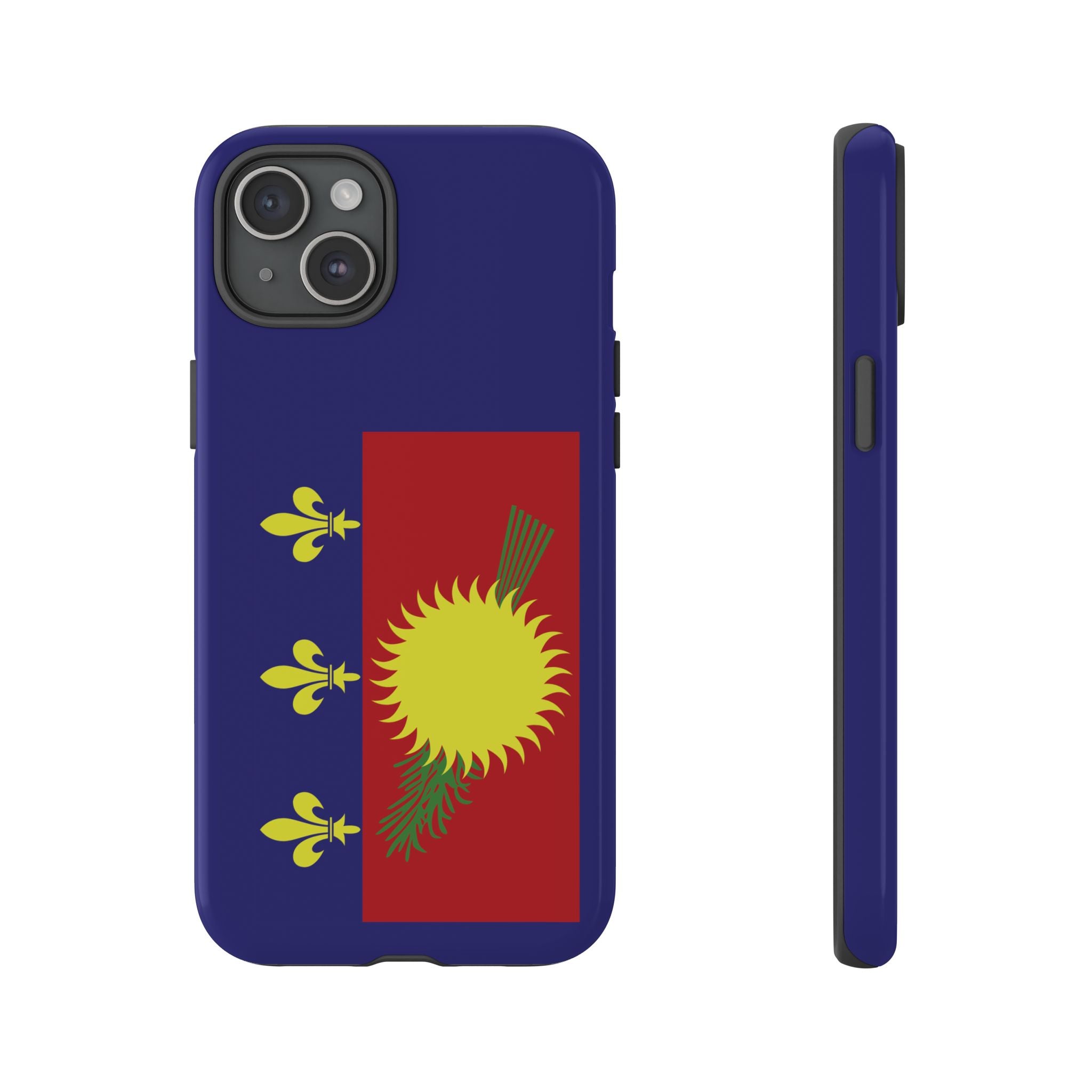 Guadeloupe Flag 2 Tough Phone Case - Irie Blues Boutique