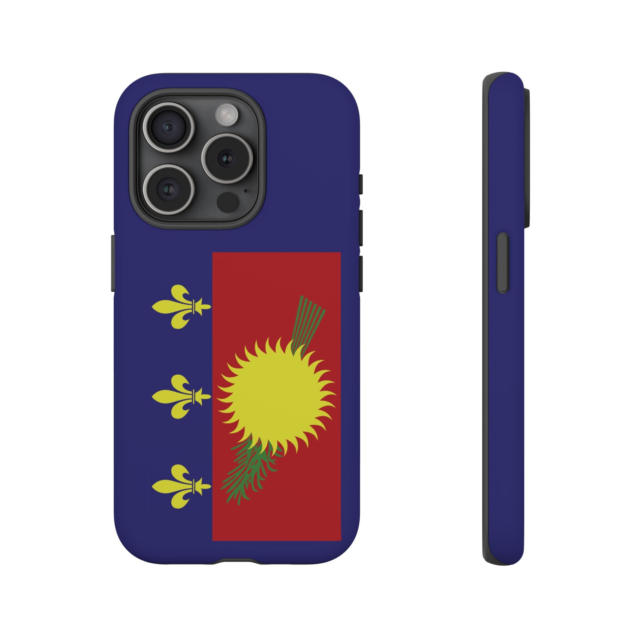 Guadeloupe Flag 2 Tough Phone Case - Irie Blues Boutique