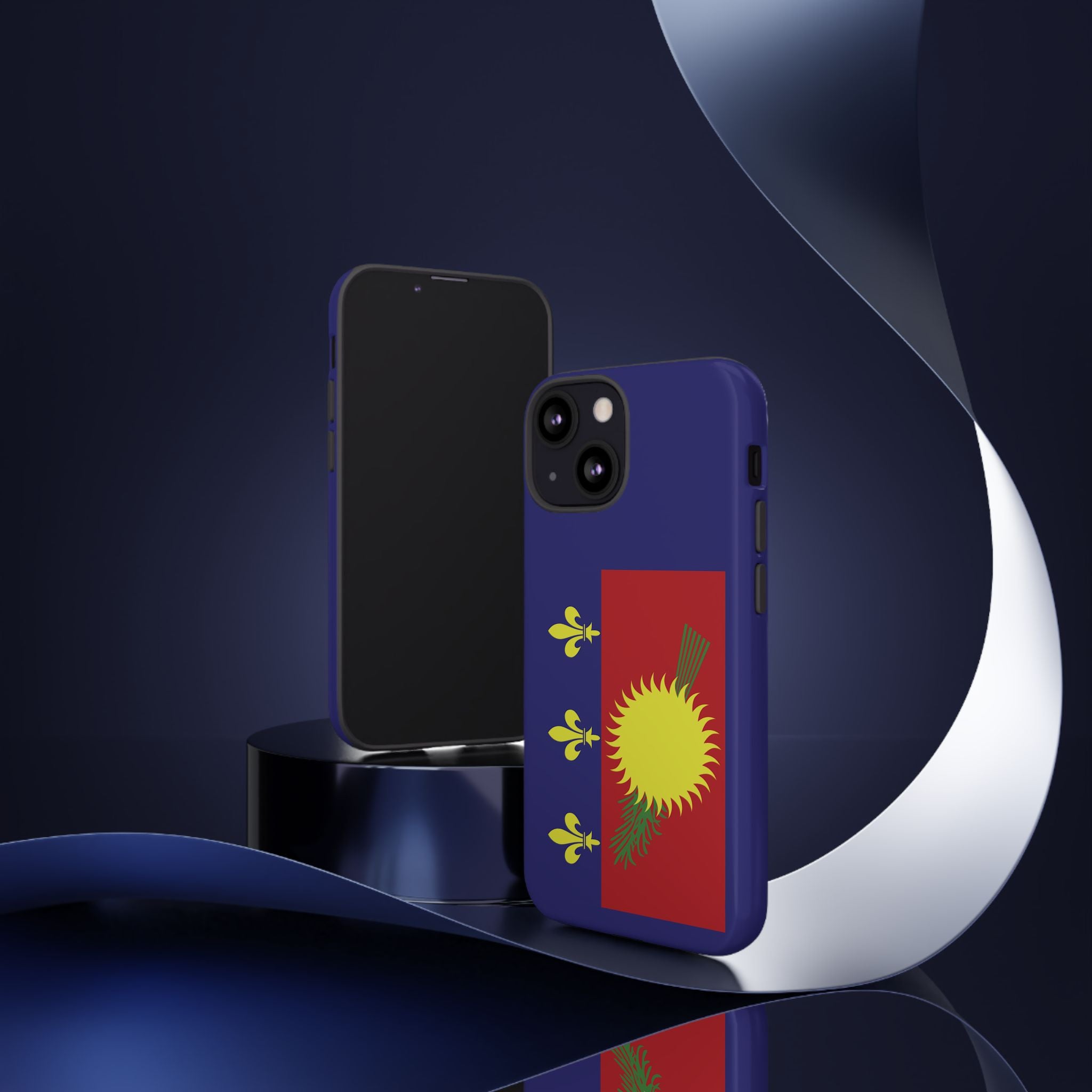 Guadeloupe Flag 2 Tough Phone Case - Irie Blues Boutique