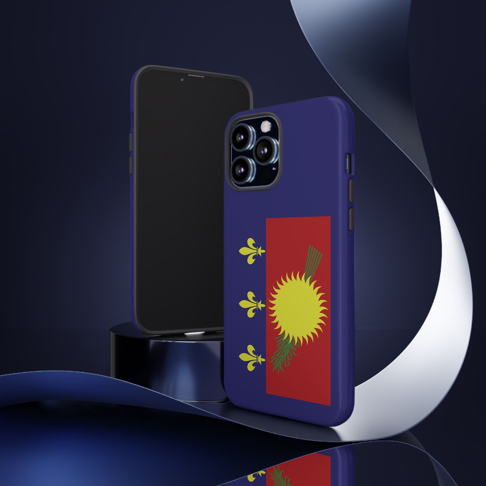 Guadeloupe Flag 2 Tough Phone Case - Irie Blues Boutique