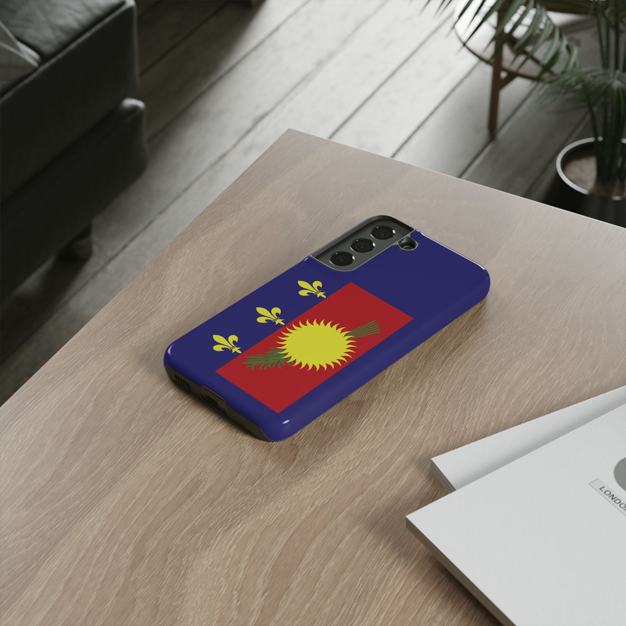 Guadeloupe Flag 2 Tough Phone Case - Irie Blues Boutique