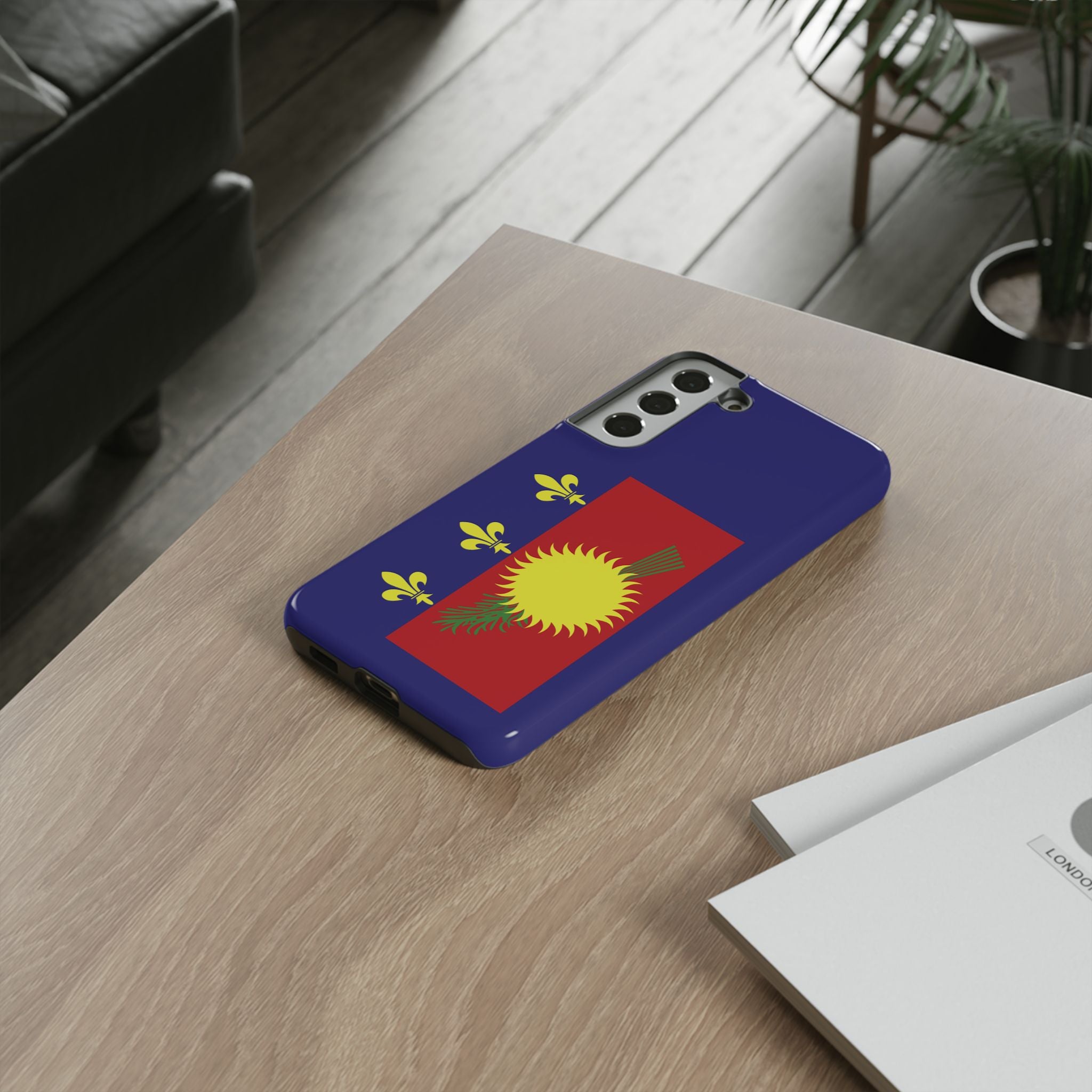 Guadeloupe Flag 2 Tough Phone Case - Irie Blues Boutique