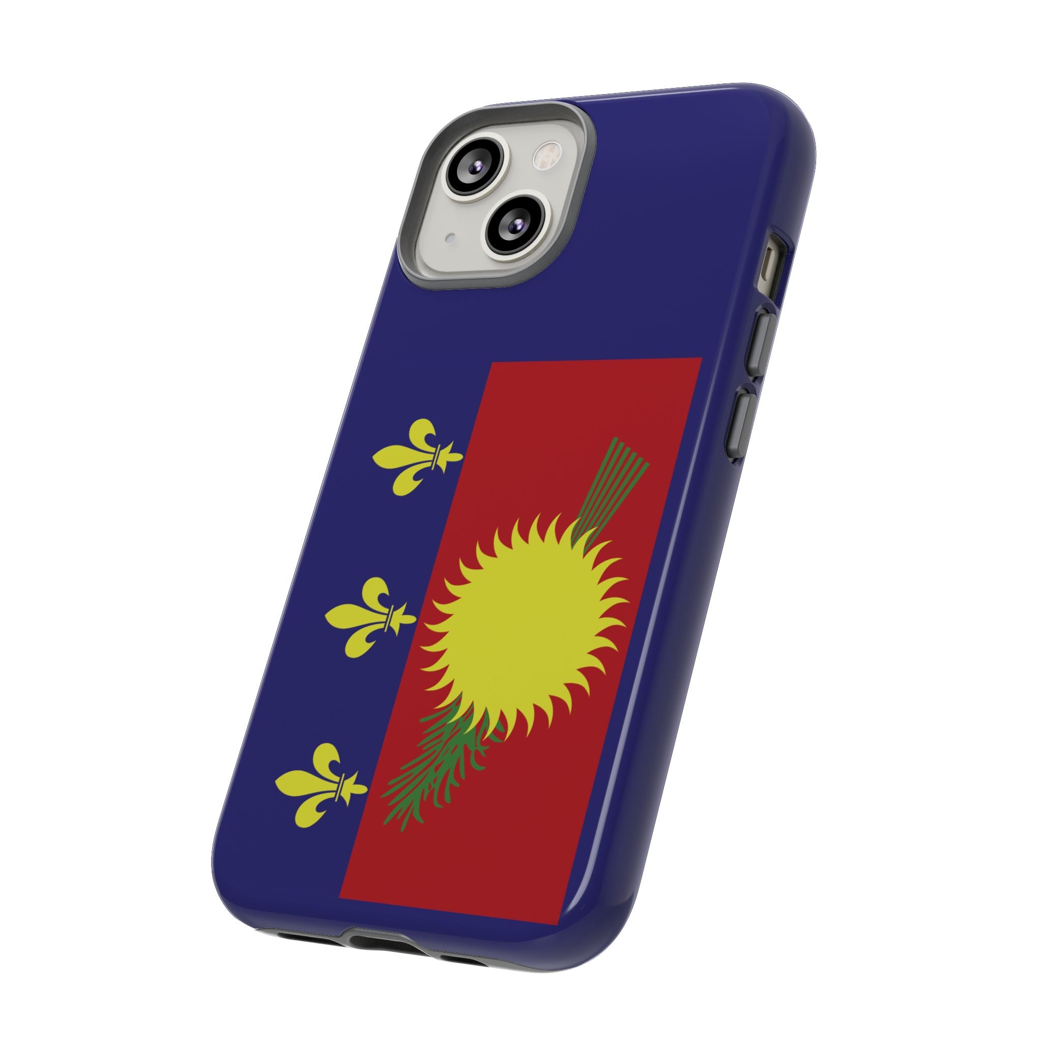 Guadeloupe Flag 2 Tough Phone Case - Irie Blues Boutique