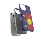 Guadeloupe Flag 2 Tough Phone Case - Irie Blues Boutique