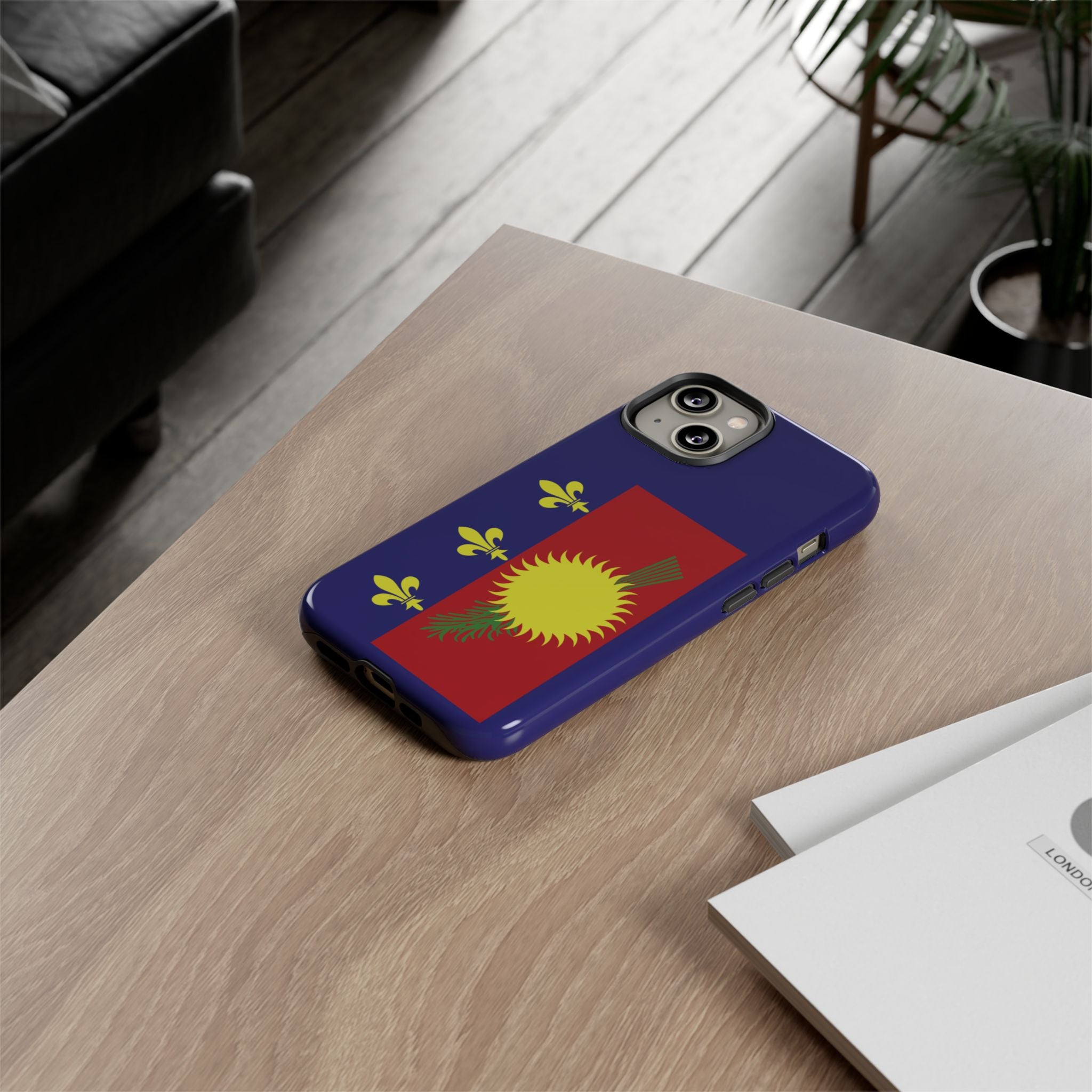 Guadeloupe Flag 2 Tough Phone Case - Irie Blues Boutique