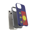 Guadeloupe Flag 2 Tough Phone Case - Irie Blues Boutique