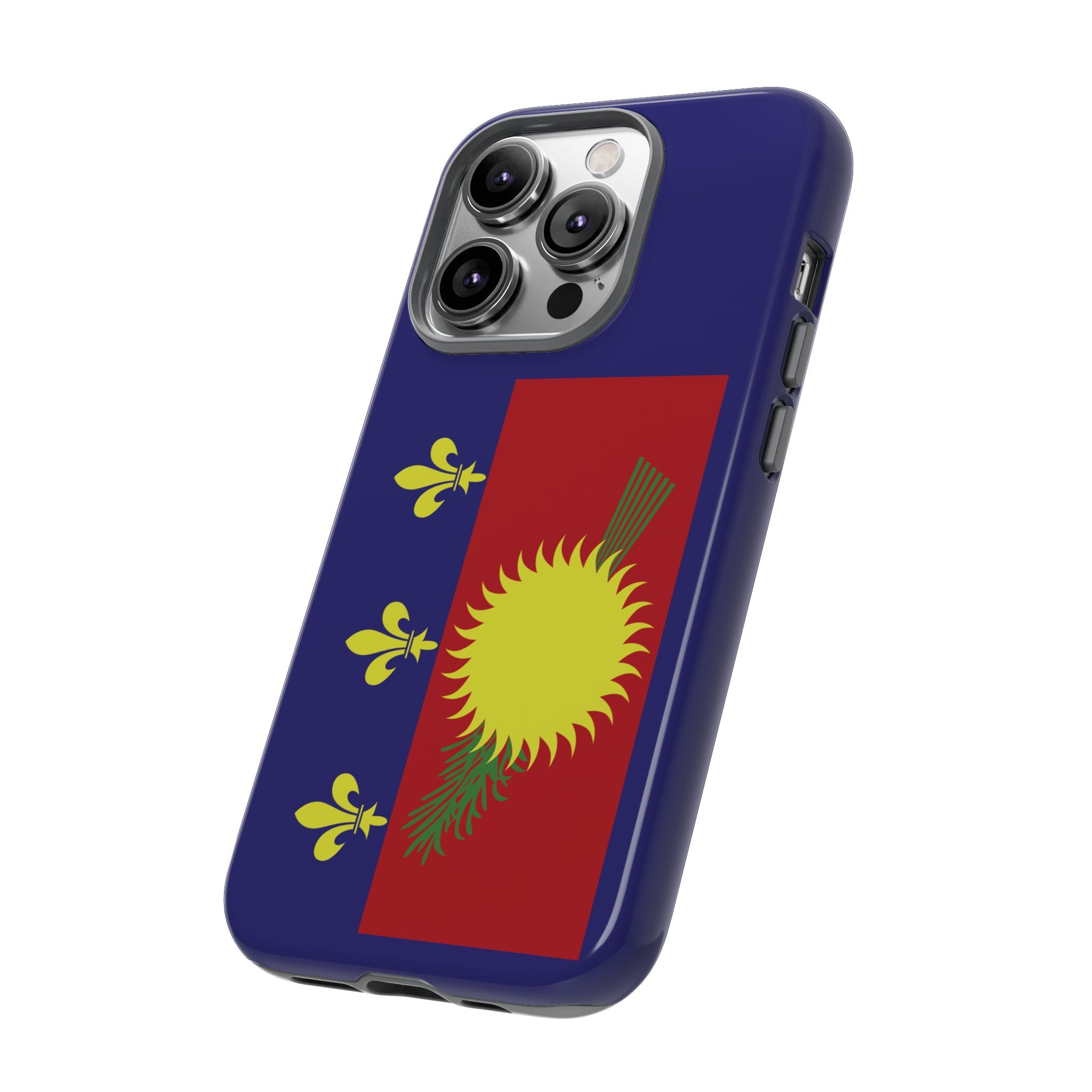 Guadeloupe Flag 2 Tough Phone Case - Irie Blues Boutique