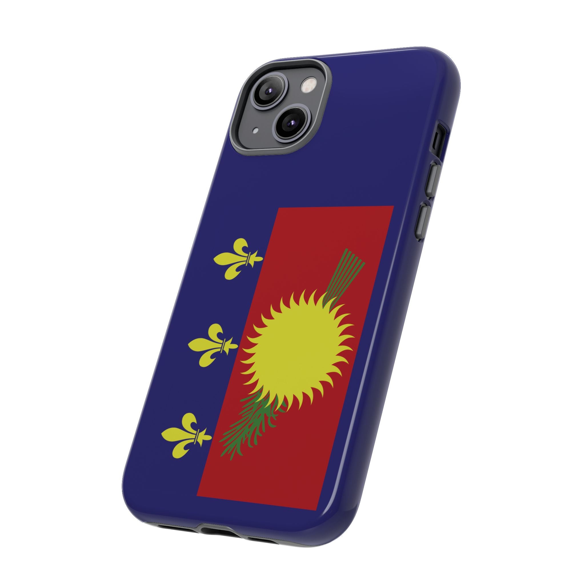 Guadeloupe Flag 2 Tough Phone Case - Irie Blues Boutique