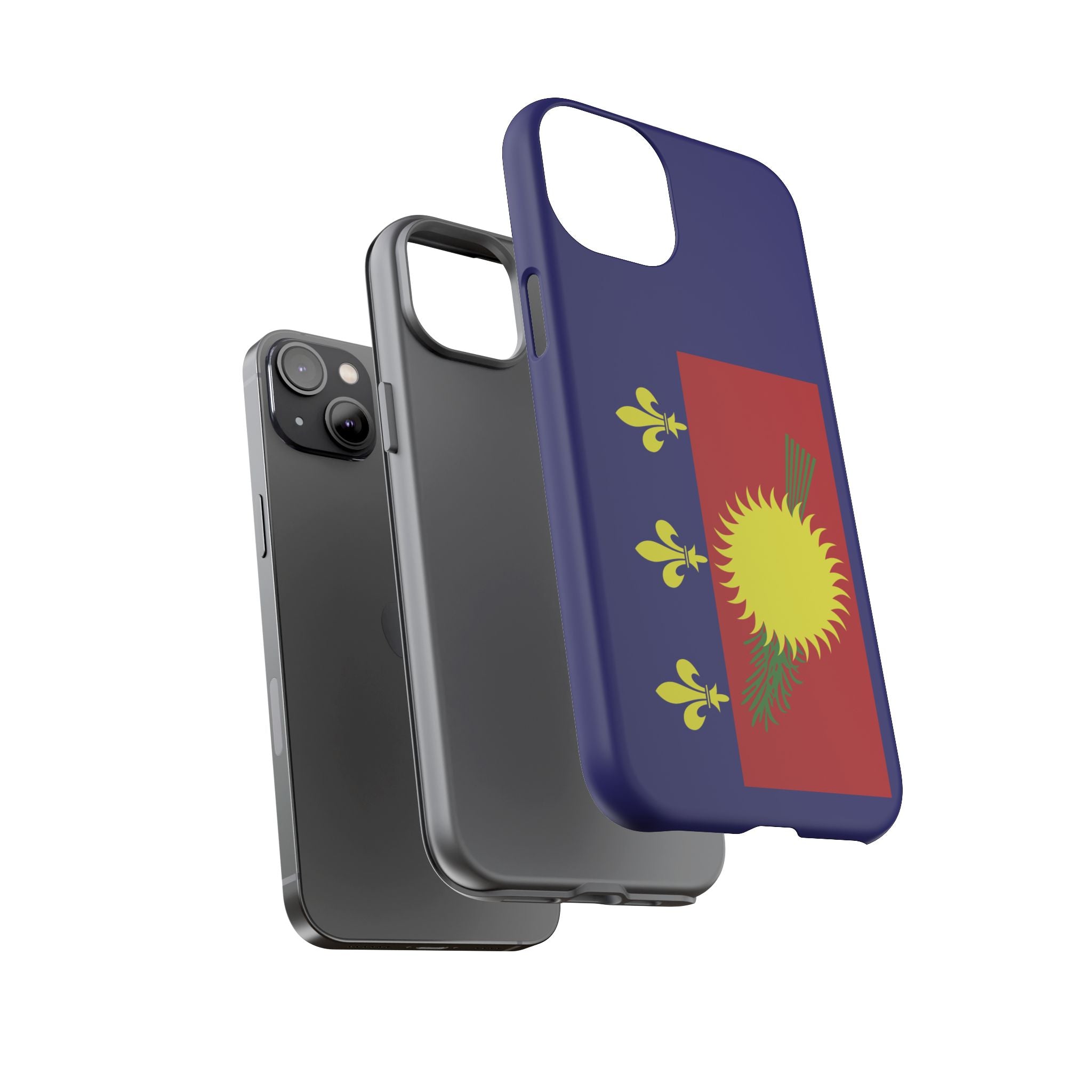 Guadeloupe Flag 2 Tough Phone Case - Irie Blues Boutique