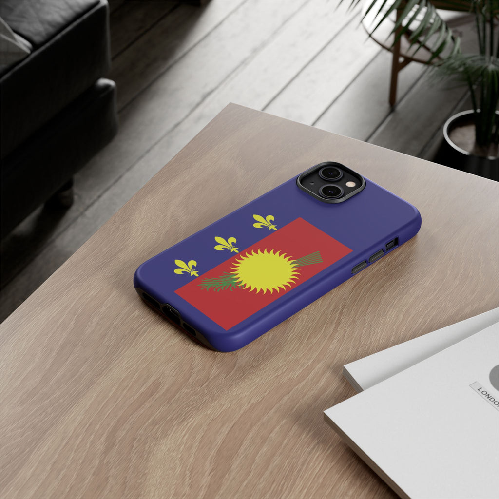 Guadeloupe Flag 2 Tough Phone Case - Irie Blues Boutique