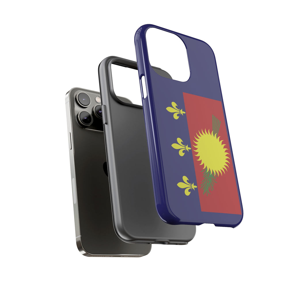 Guadeloupe Flag 2 Tough Phone Case - Irie Blues Boutique