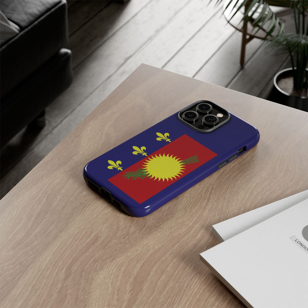 Guadeloupe Flag 2 Tough Phone Case - Irie Blues Boutique