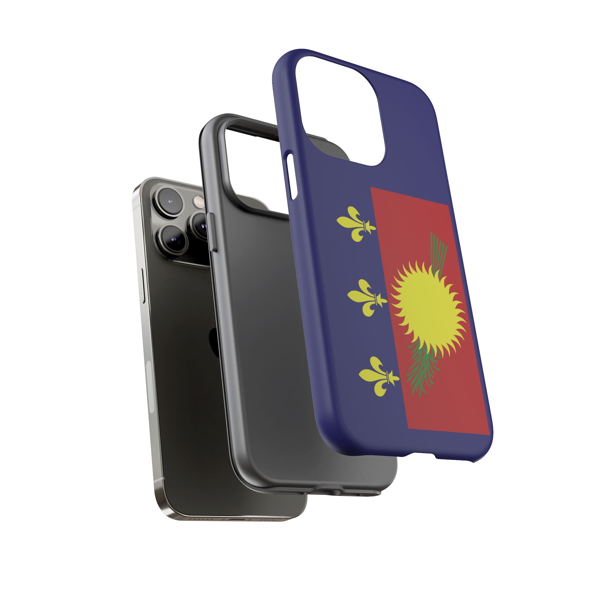 Guadeloupe Flag 2 Tough Phone Case - Irie Blues Boutique