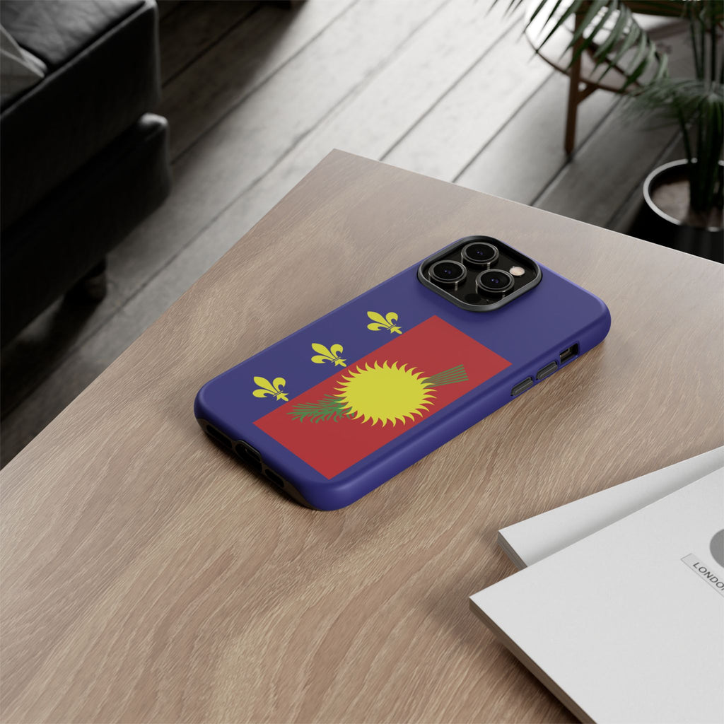 Guadeloupe Flag 2 Tough Phone Case - Irie Blues Boutique