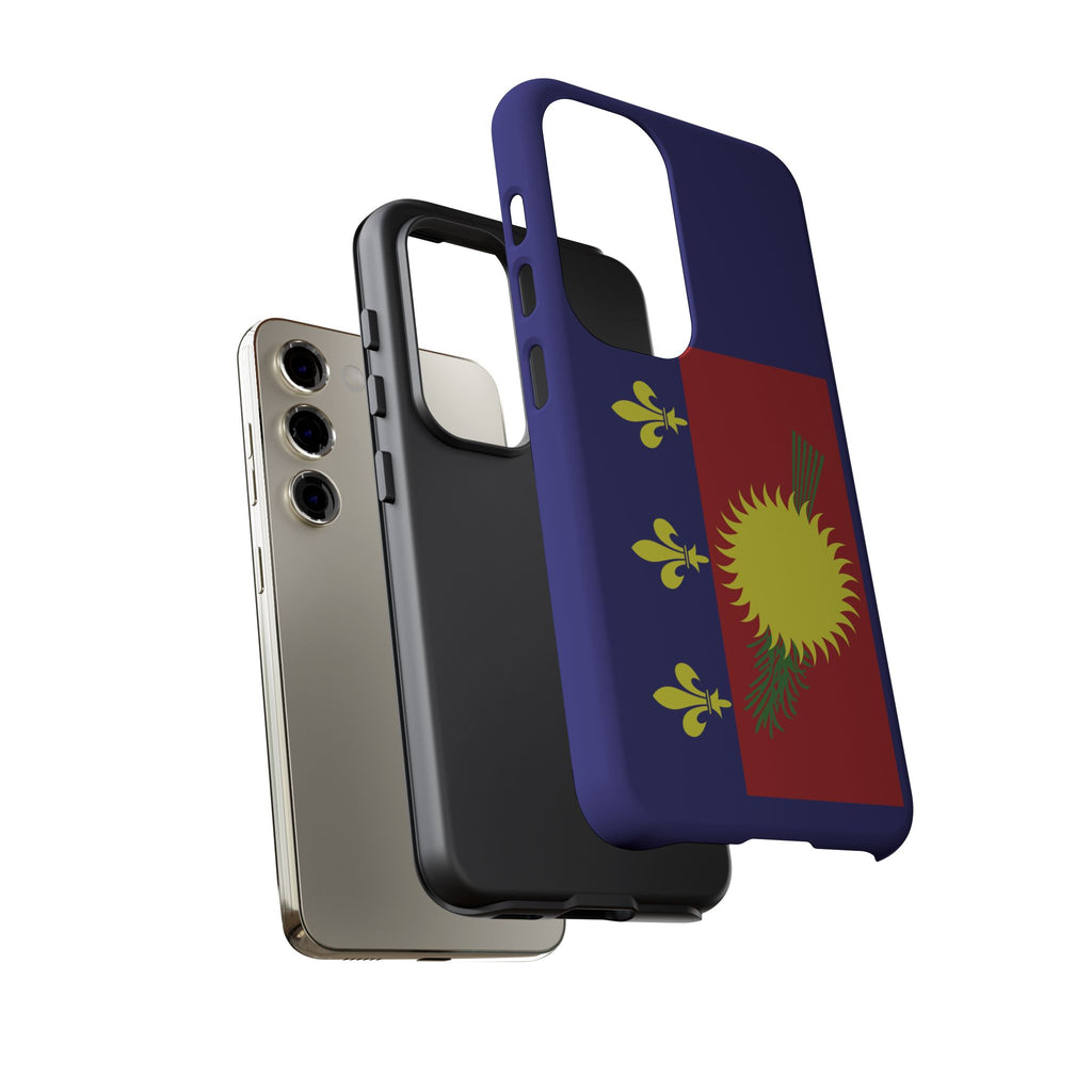Guadeloupe Flag 2 Tough Phone Case - Irie Blues Boutique