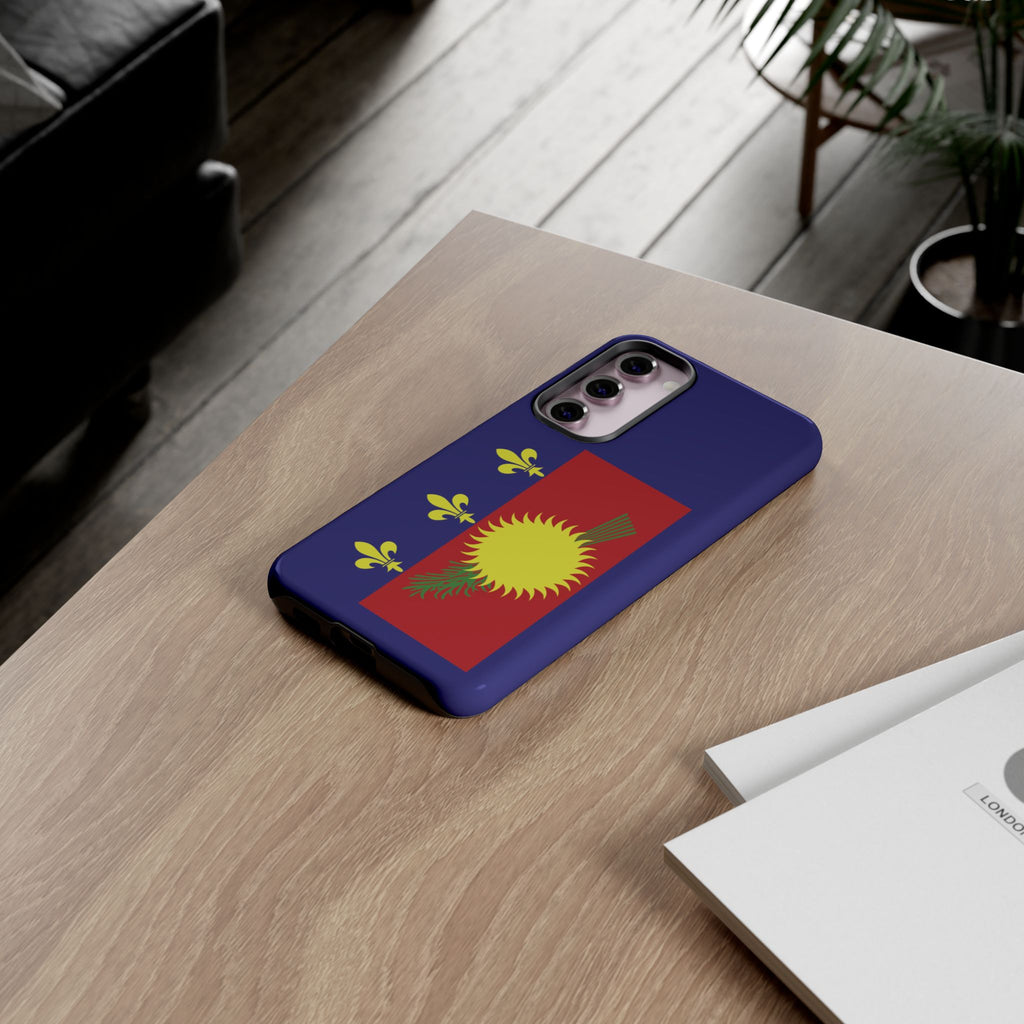 Guadeloupe Flag 2 Tough Phone Case - Irie Blues Boutique