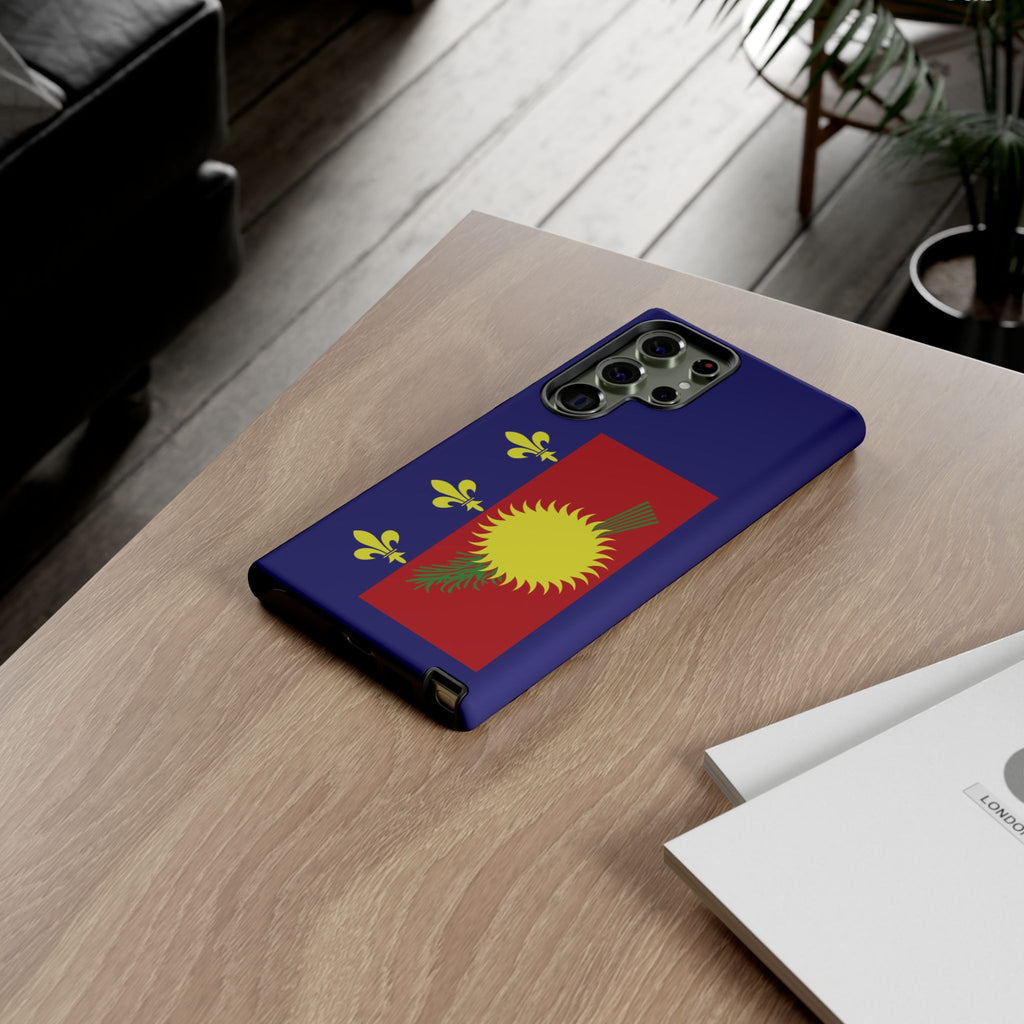 Guadeloupe Flag 2 Tough Phone Case - Irie Blues Boutique