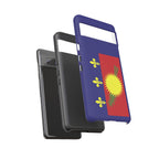 Guadeloupe Flag 2 Tough Phone Case - Irie Blues Boutique