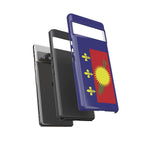 Guadeloupe Flag 2 Tough Phone Case - Irie Blues Boutique