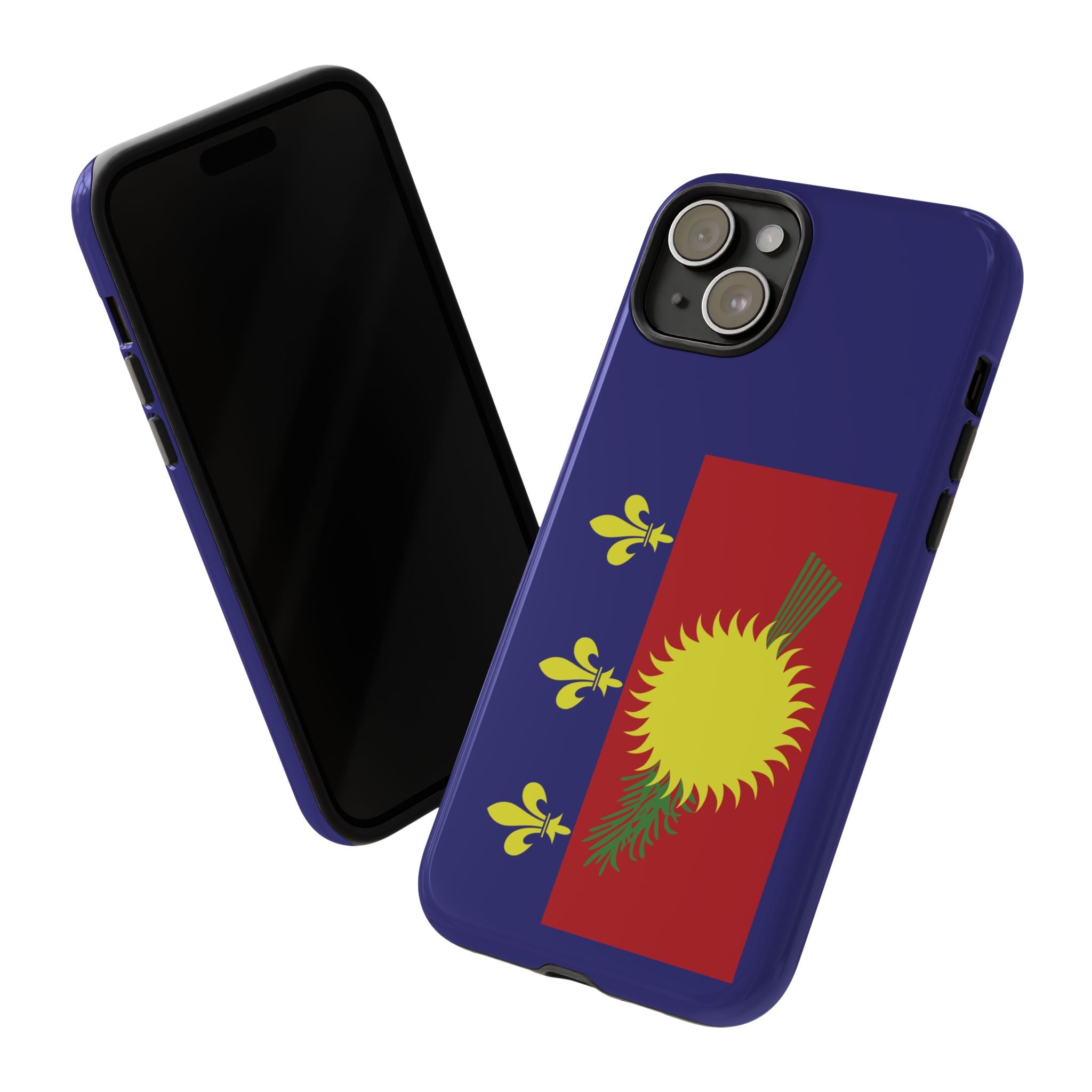 Guadeloupe Flag 2 Tough Phone Case - Irie Blues Boutique