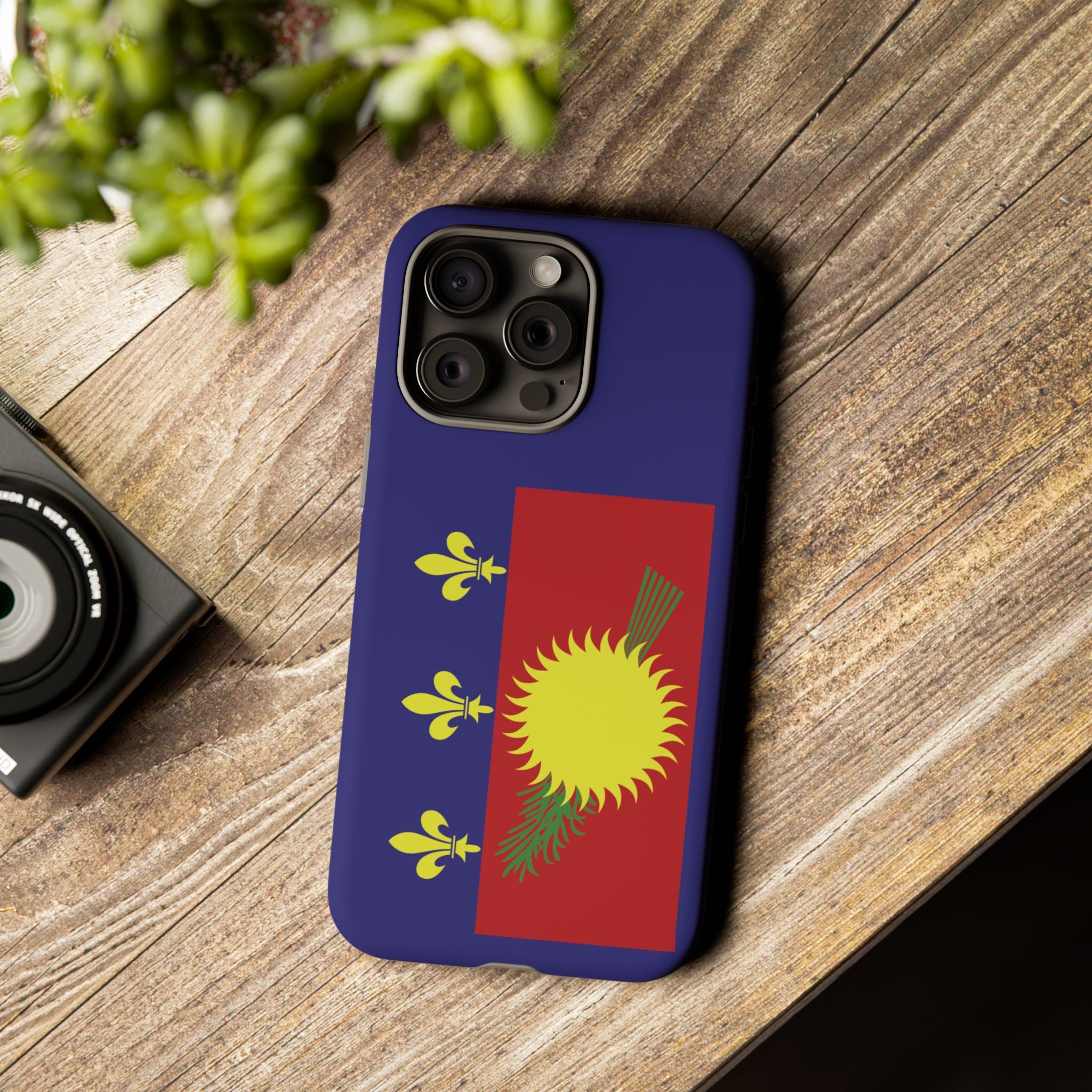 Guadeloupe Flag 2 Tough Phone Case - Irie Blues Boutique