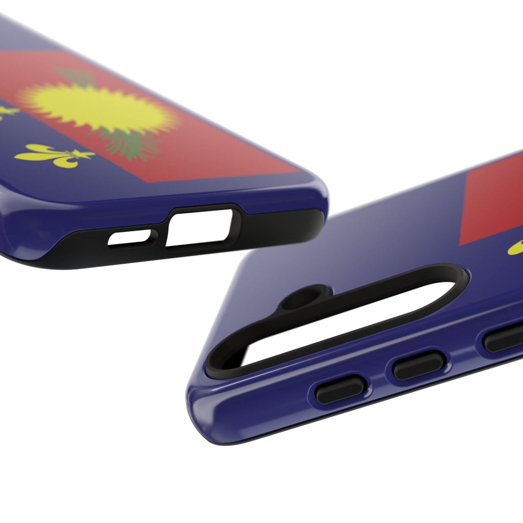 Guadeloupe Flag 2 Tough Phone Case - Irie Blues Boutique