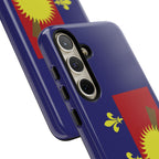 Guadeloupe Flag 2 Tough Phone Case - Irie Blues Boutique