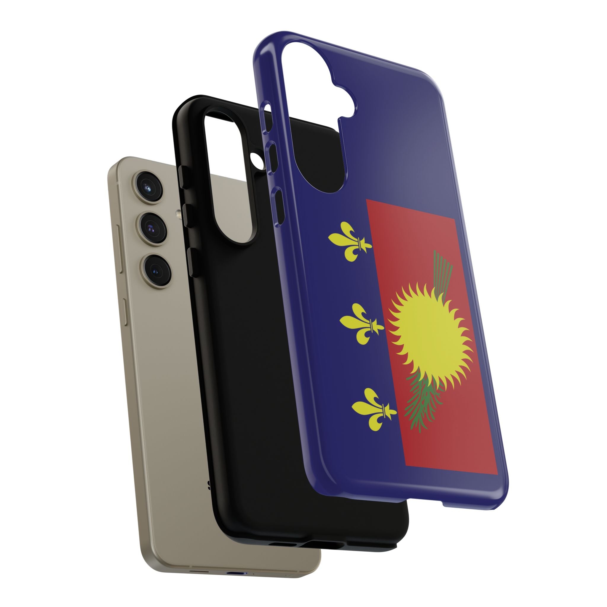 Guadeloupe Flag 2 Tough Phone Case - Irie Blues Boutique