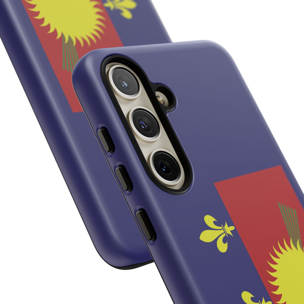 Guadeloupe Flag 2 Tough Phone Case - Irie Blues Boutique
