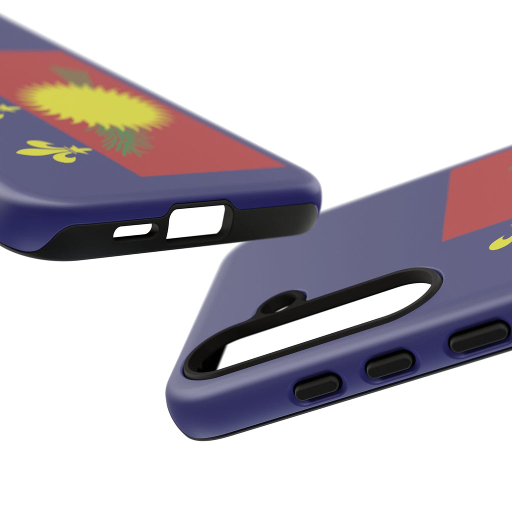 Guadeloupe Flag 2 Tough Phone Case - Irie Blues Boutique