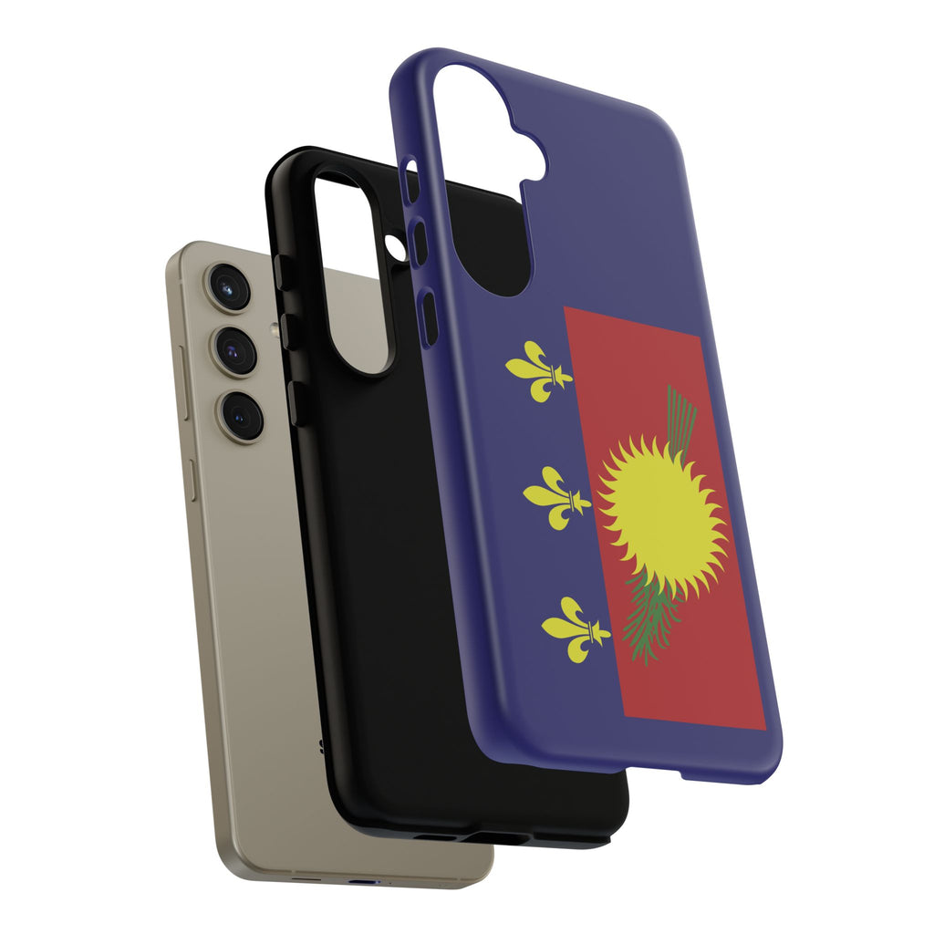 Guadeloupe Flag 2 Tough Phone Case - Irie Blues Boutique